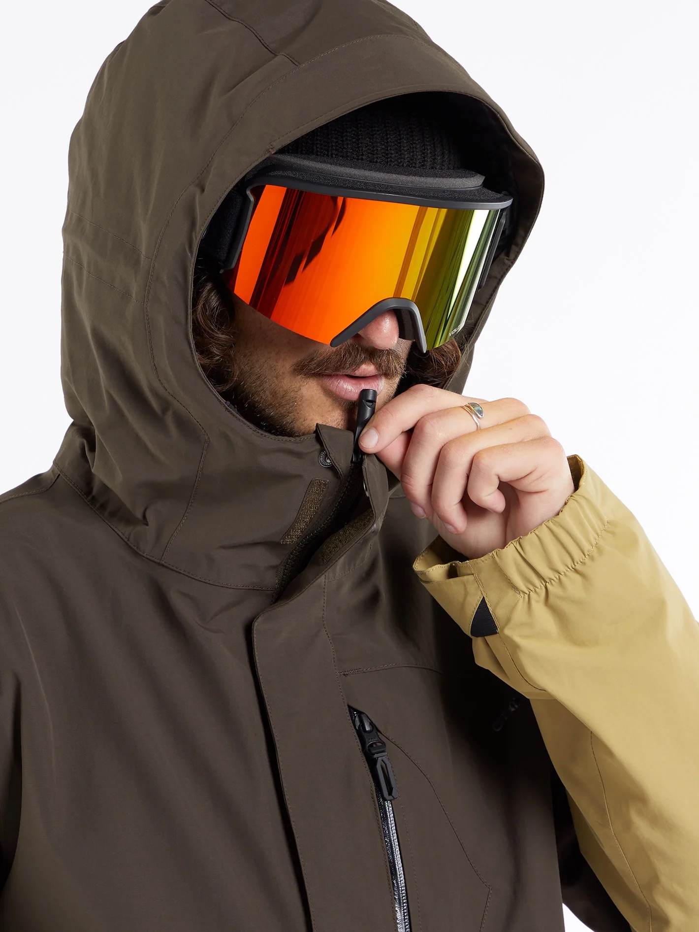 L Insulated Gore-Tex Jacket - BROWN - Image 7