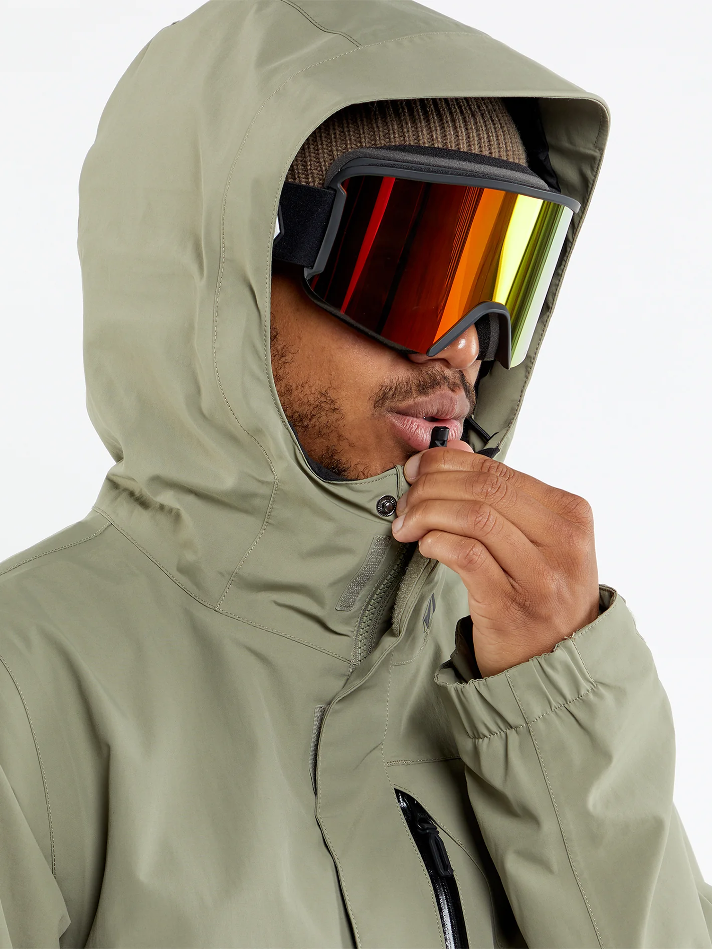 L Insulated Gore-Tex Jacket - LIGHT MILITARY - Image 12