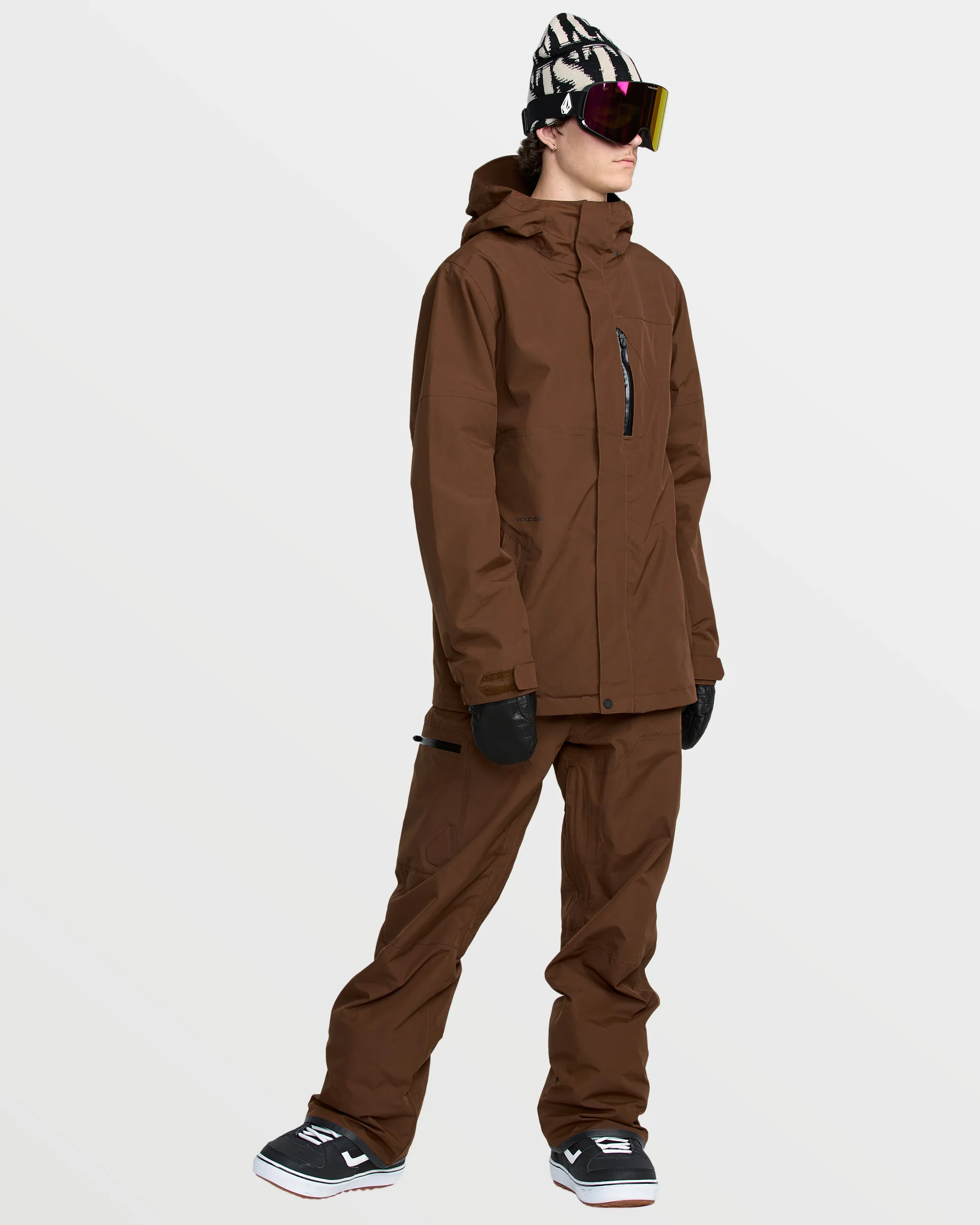 L Insulated Gore-Tex Jacket - Brown - Image 3