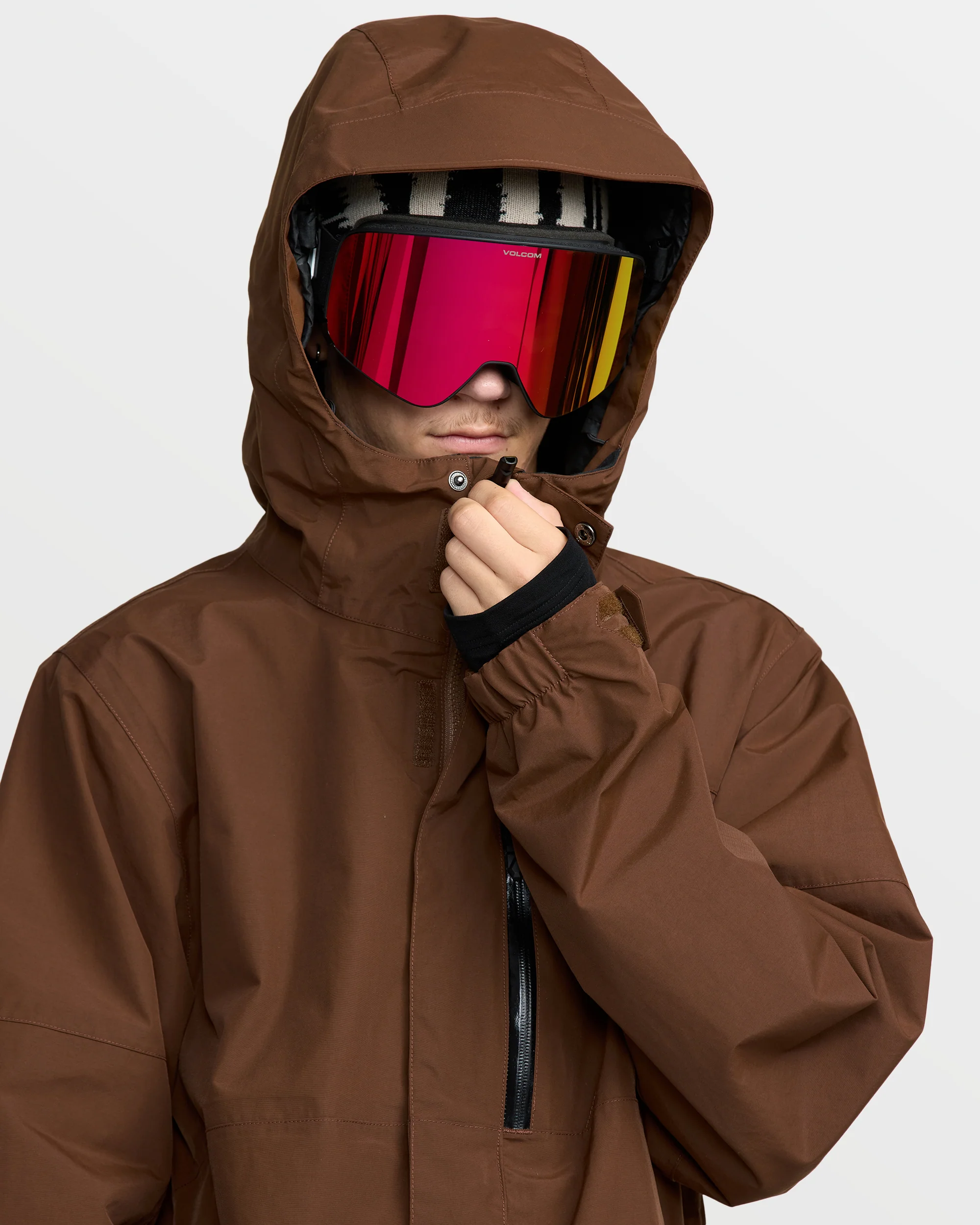 L Insulated Gore-Tex Jacket - Brown - Image 5