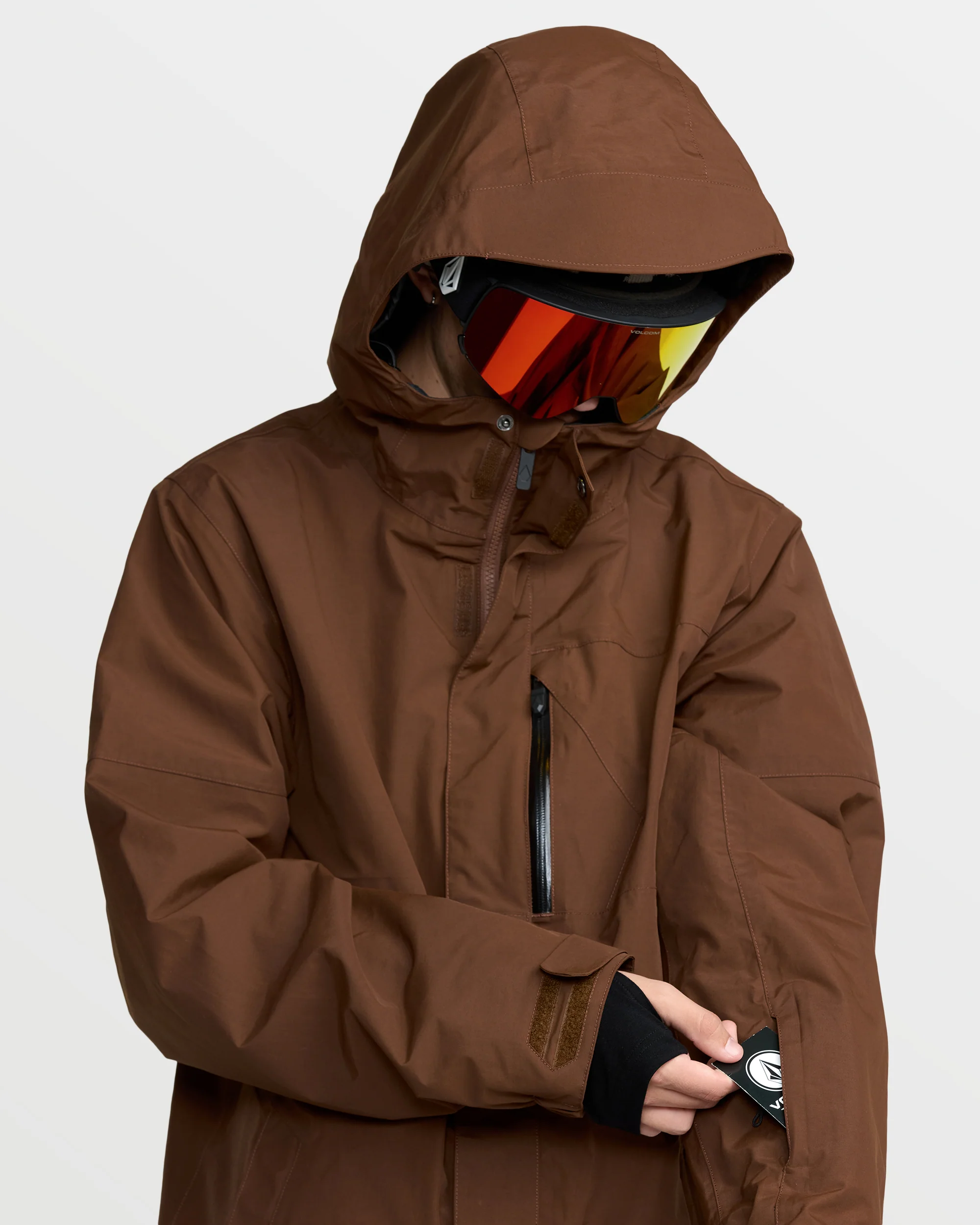 L Insulated Gore-Tex Jacket - Brown - Image 7