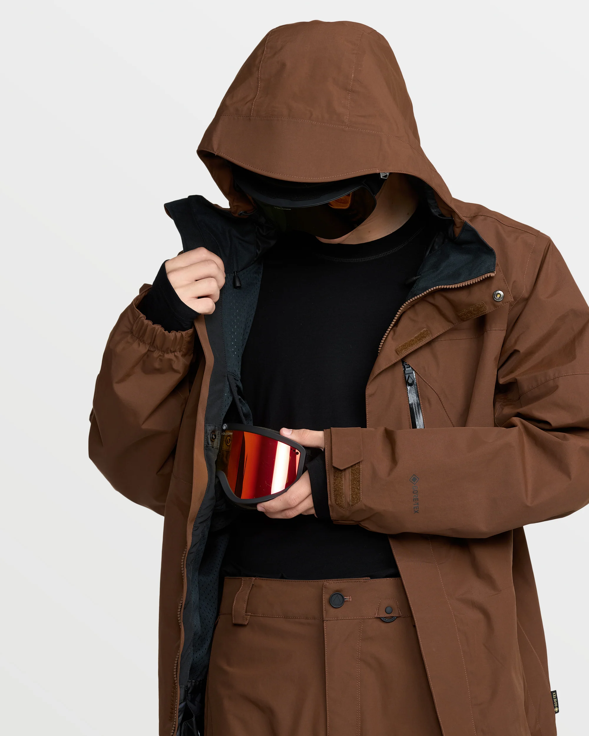 L Insulated Gore-Tex Jacket - Brown - Image 8