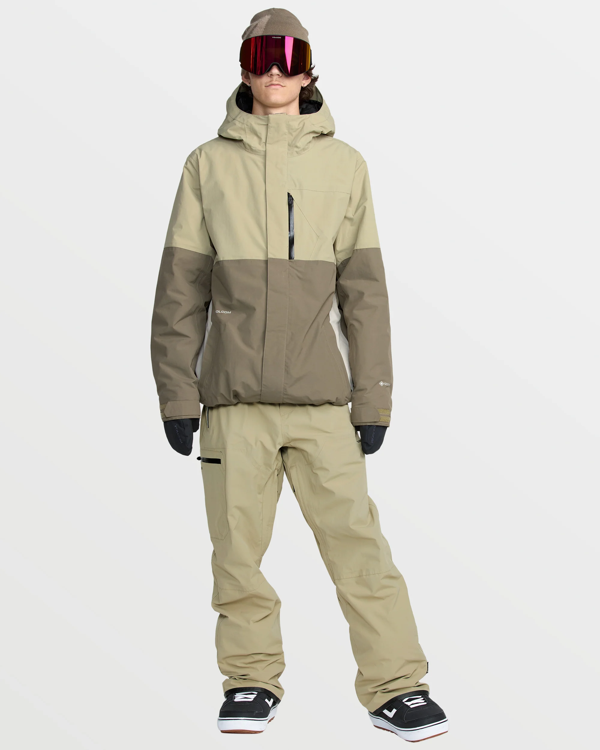 L Insulated Gore-Tex Jacket - Moss Green - Image 3