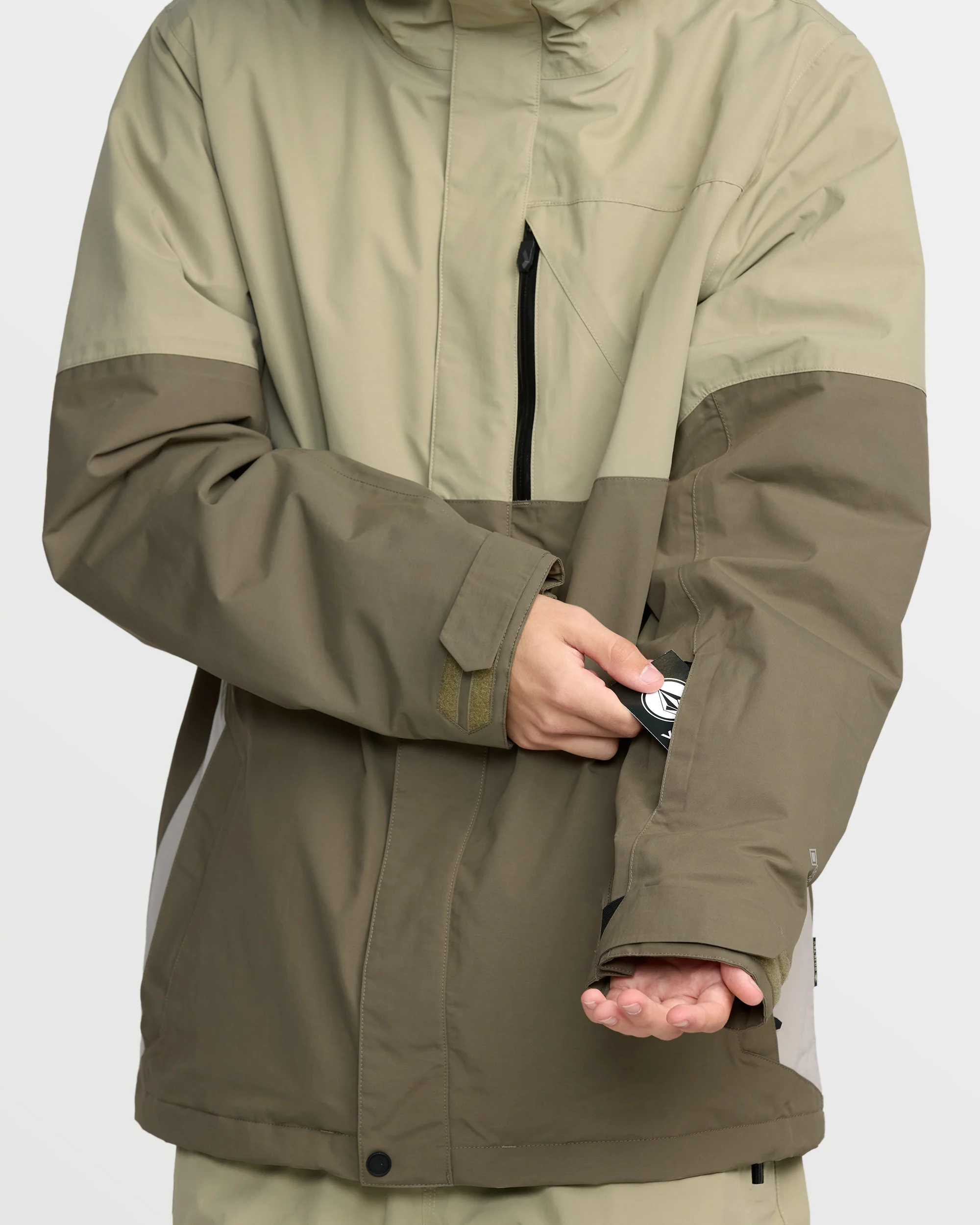 L Insulated Gore-Tex Jacket - Moss Green - Image 7
