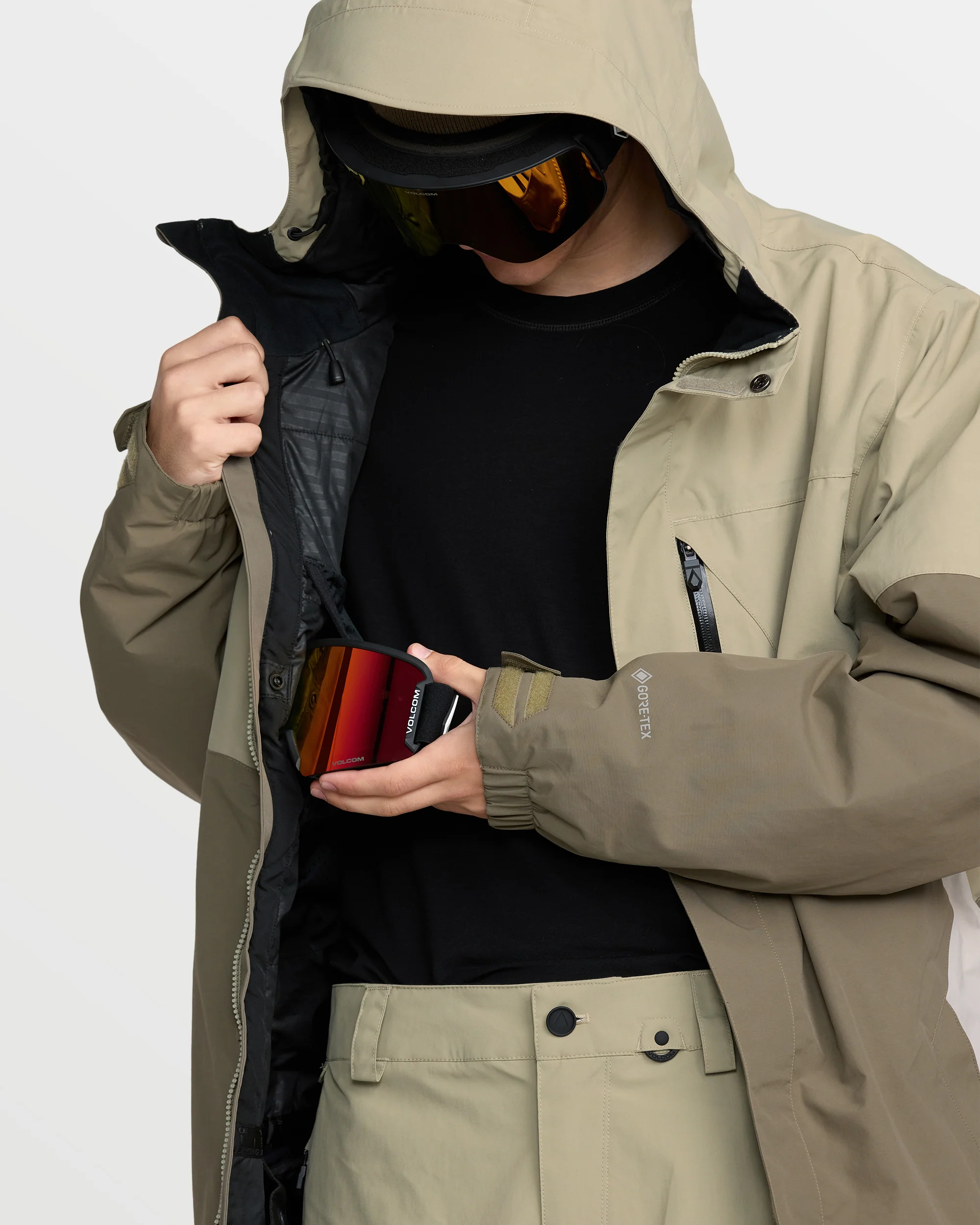 L Insulated Gore-Tex Jacket - Moss Green - Image 8