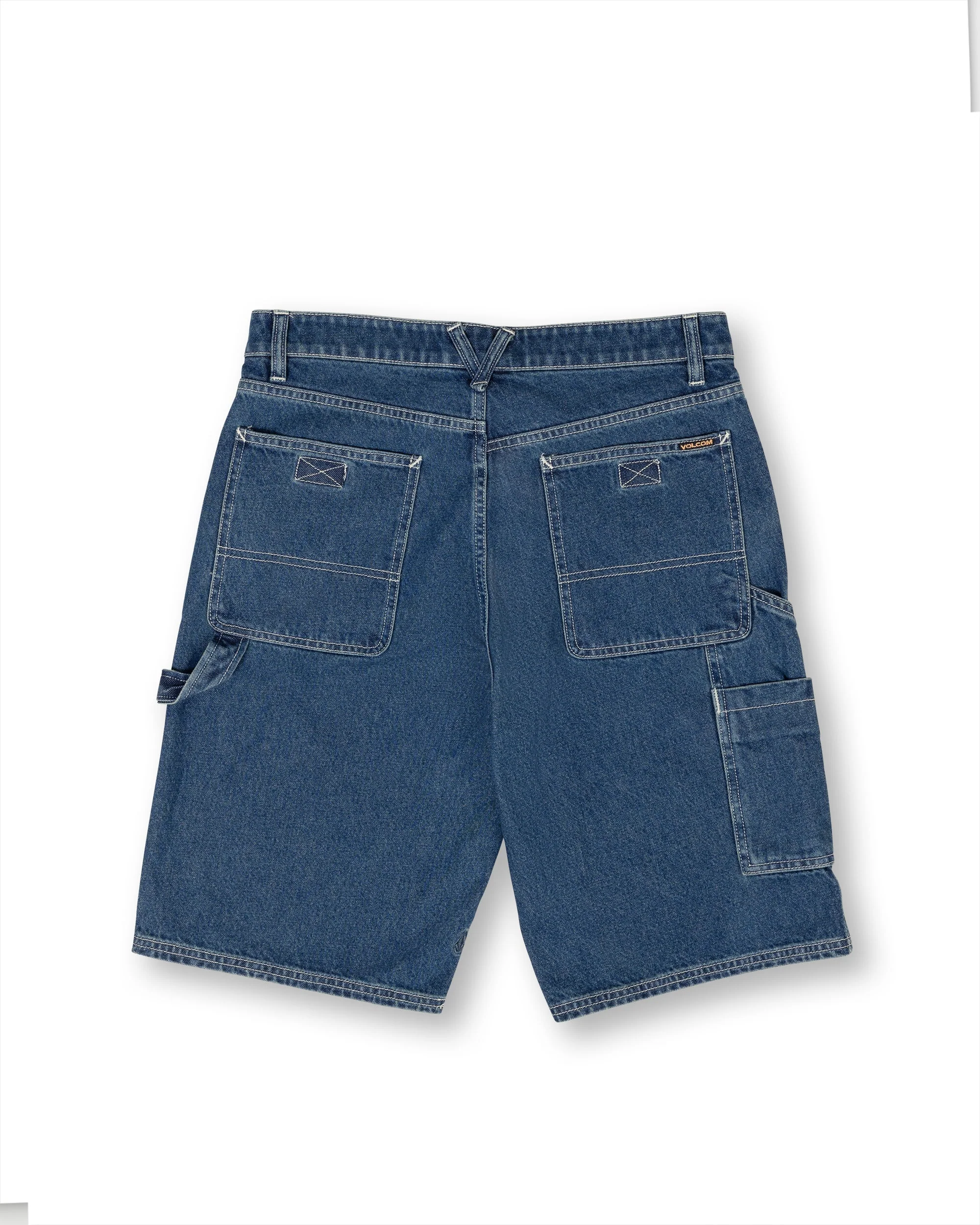 Labored Denim Utility Short - INDIGO RIDGE WASH - Image 10