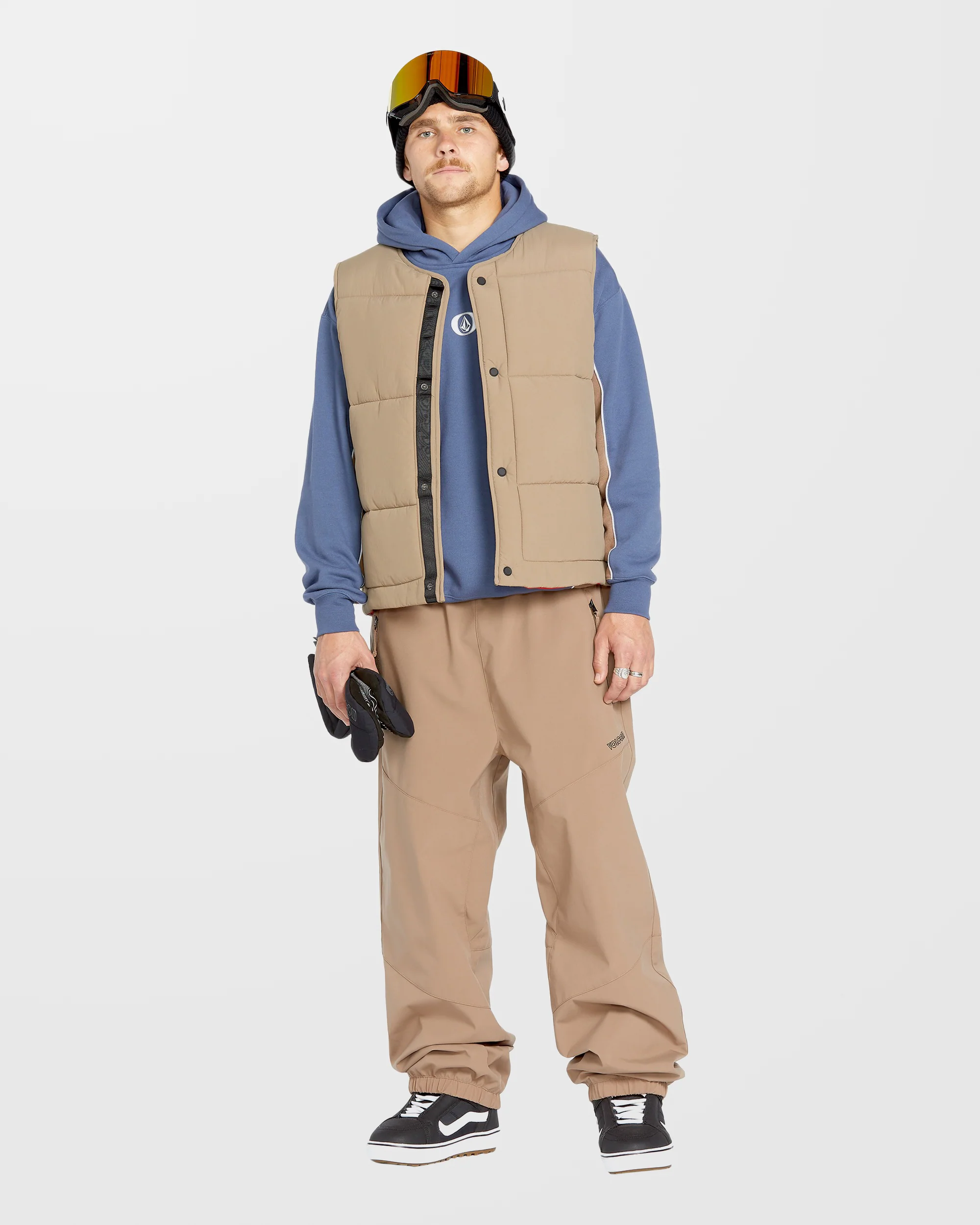 Layered Up Vest - Chestnut Brown - Image 4