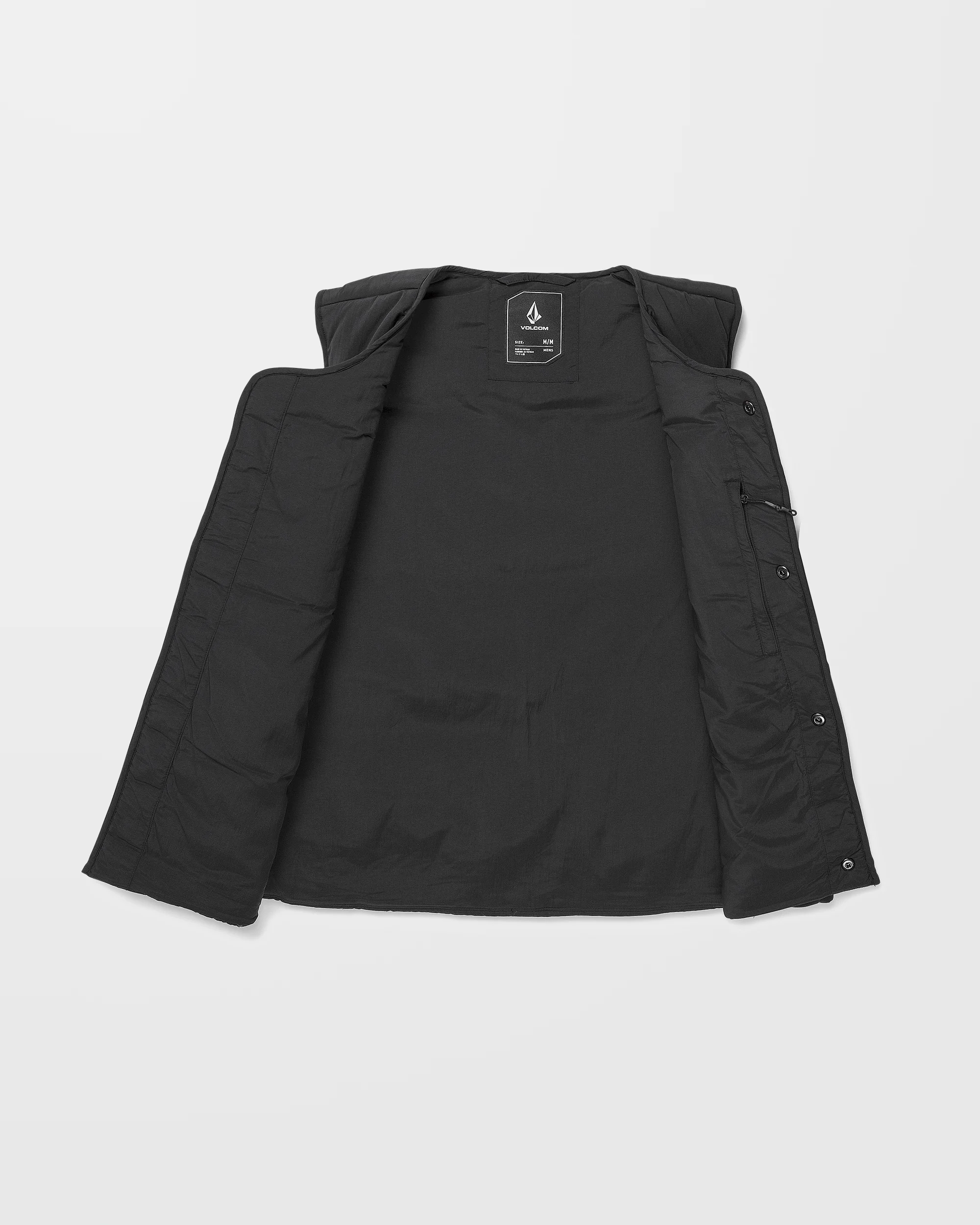 Layered Up Vest - Black - Image 3