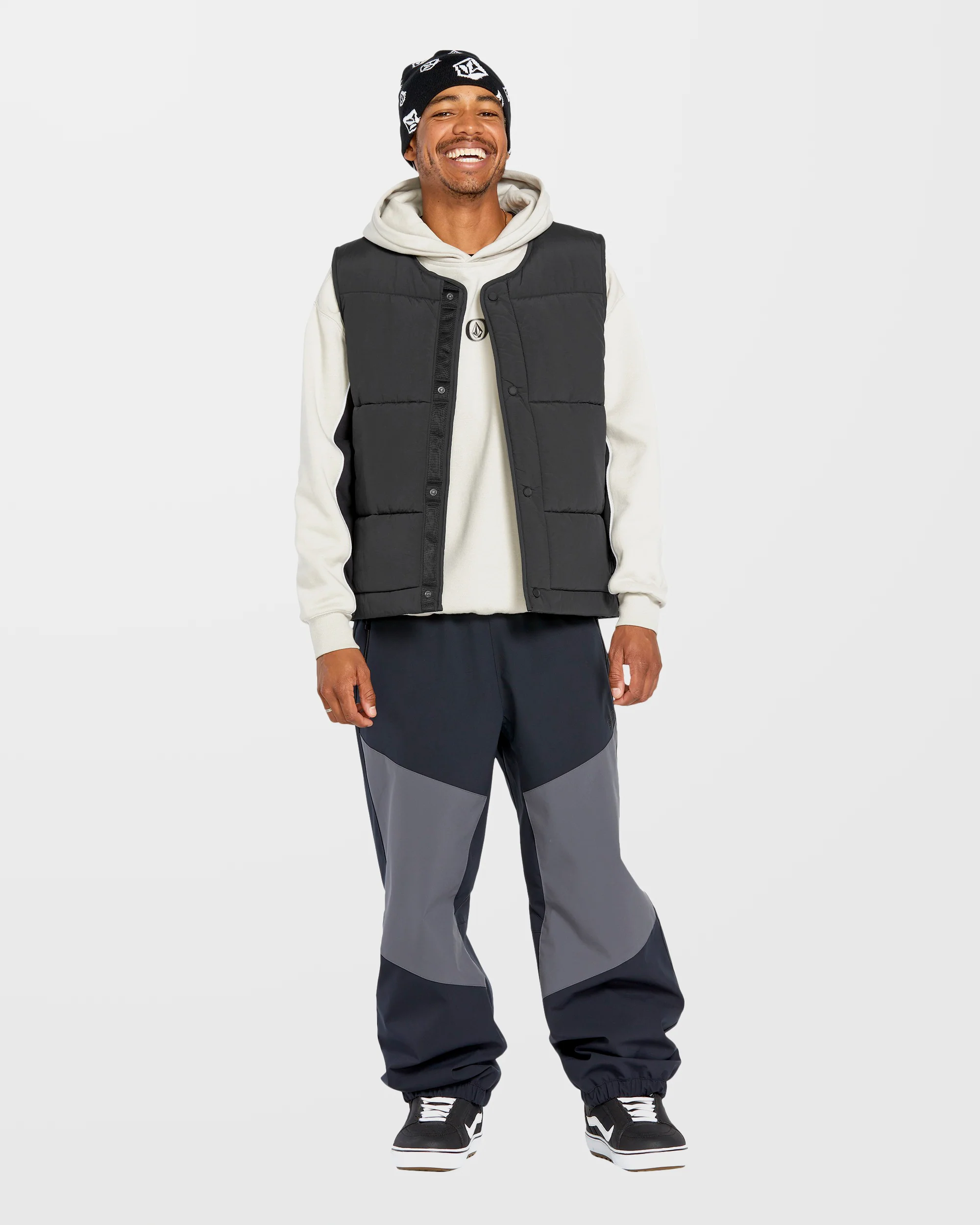 Layered Up Vest - Black - Image 6