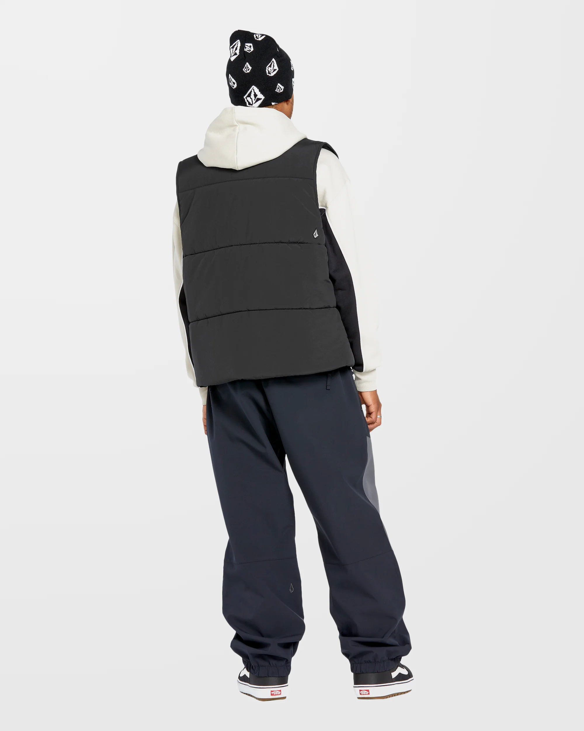 Layered Up Vest - Black - Image 7