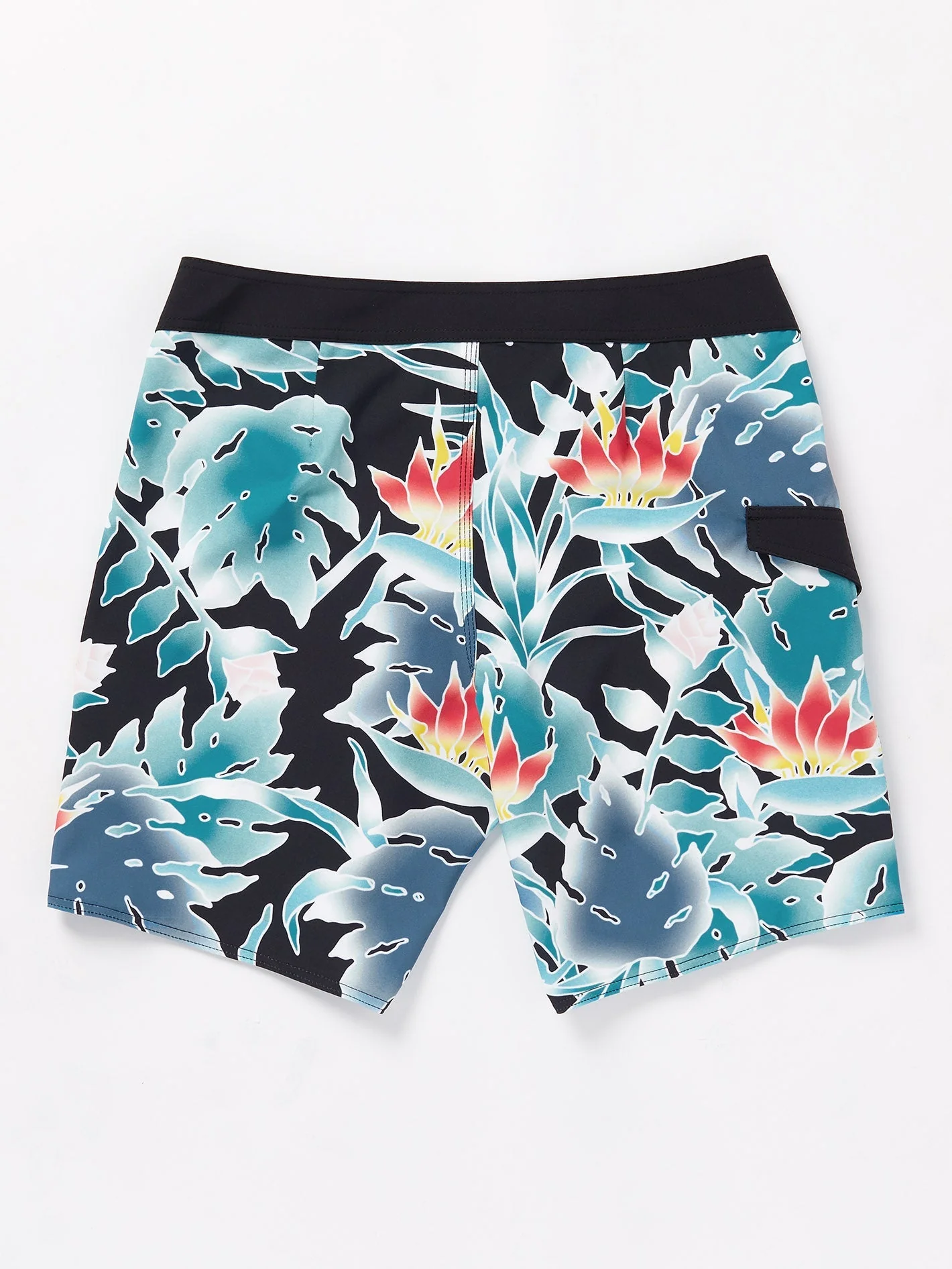 Leaf It Mod 19" Boardshort - BLACK - Image 4