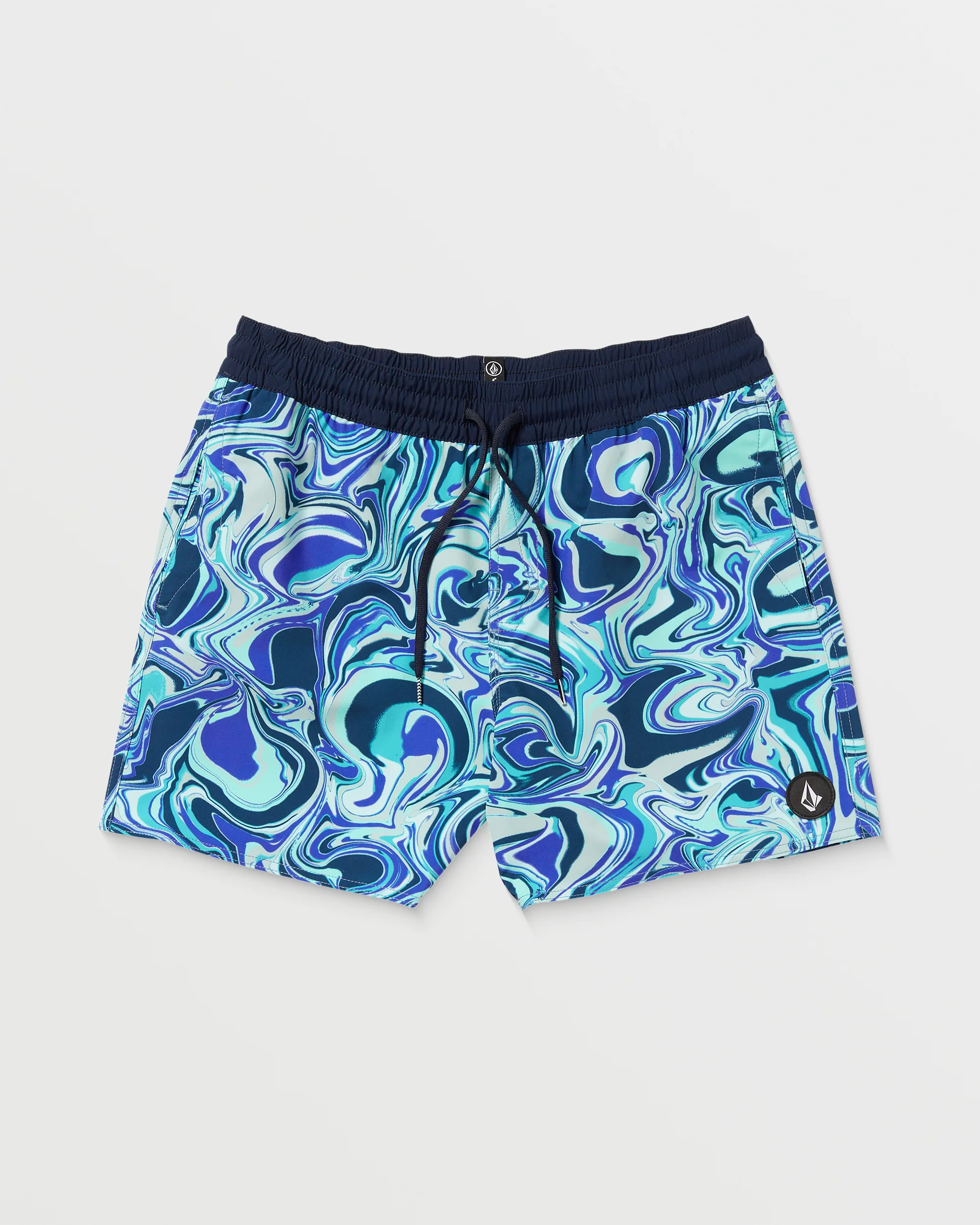 Lido Print Trunk 16" Boardshort - NAVY - Image 7