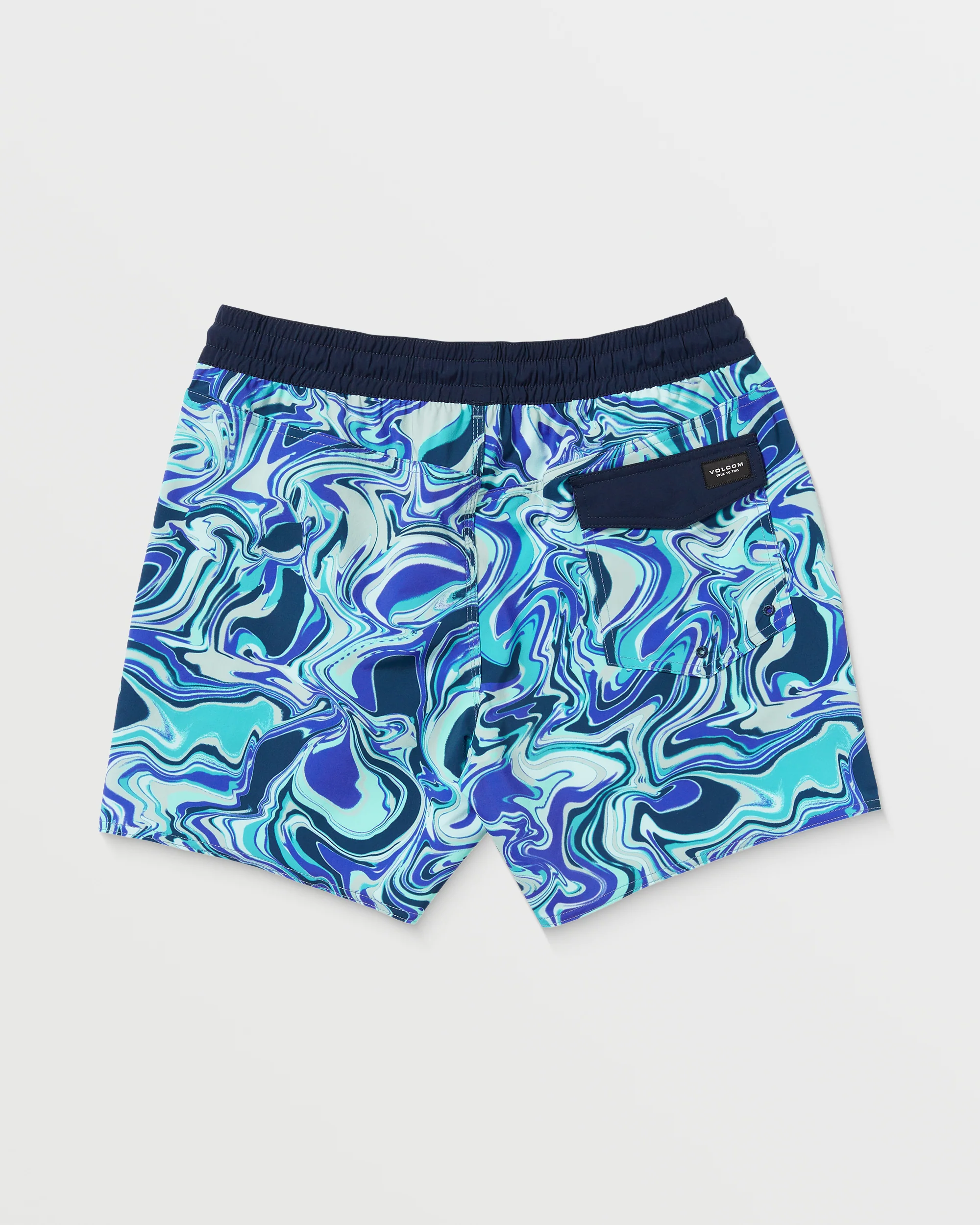 Lido Print Trunk 16" Boardshort - NAVY - Image 8