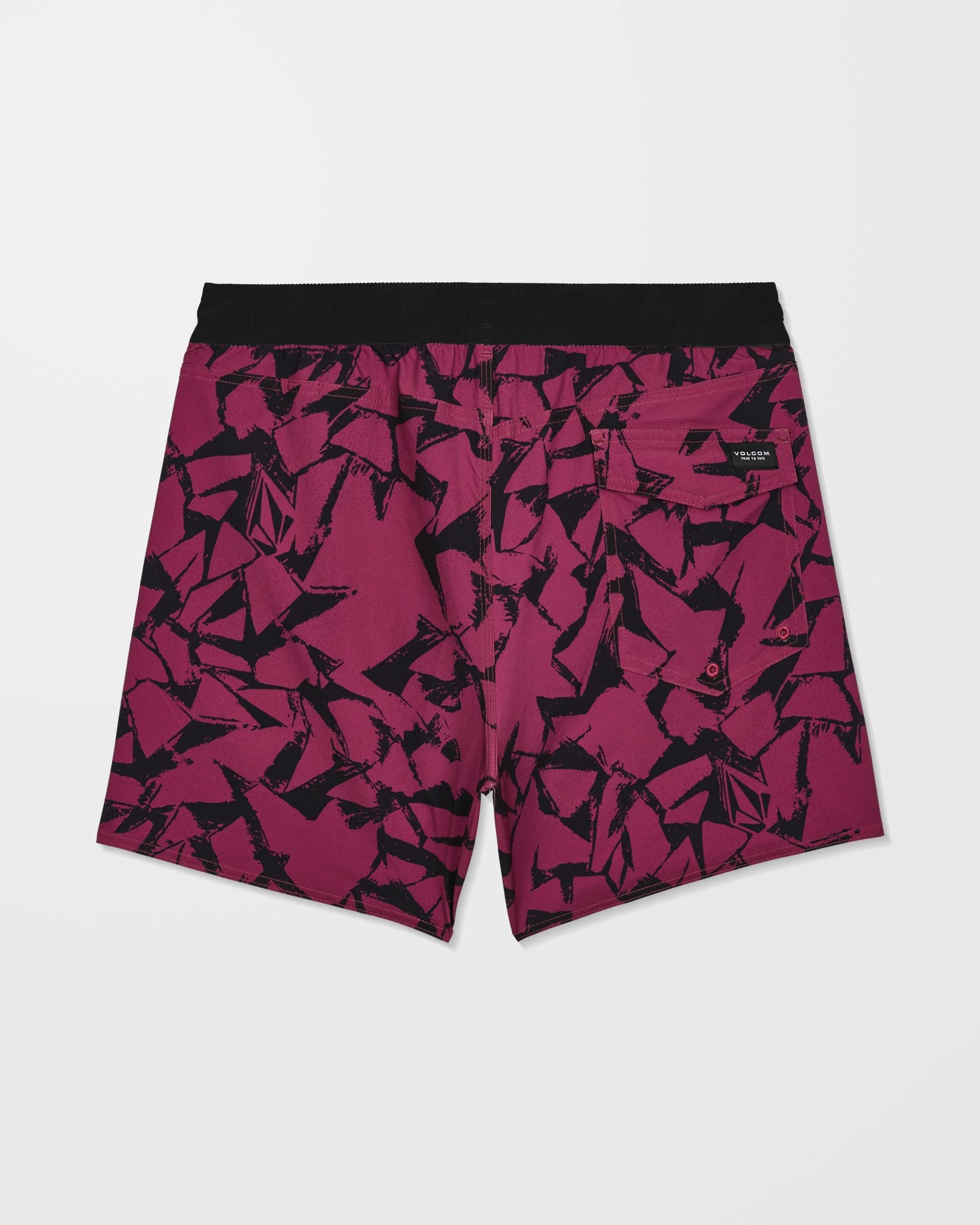 Lido Print Trunk 16" Boardshort - Sangria - Image 9