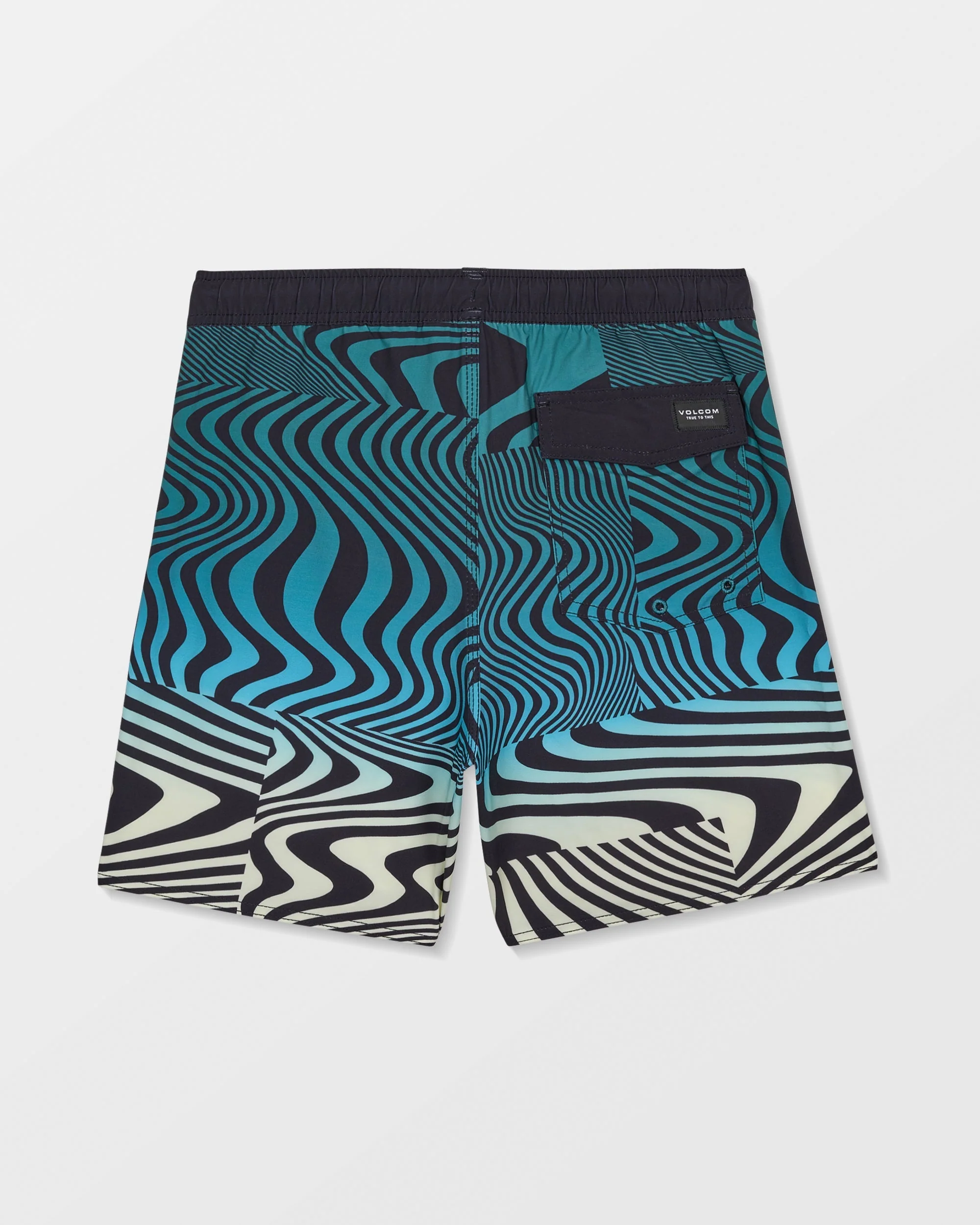 Lido Print Trunk Boardshort - Rifle Green - (KIDS) - Image 2