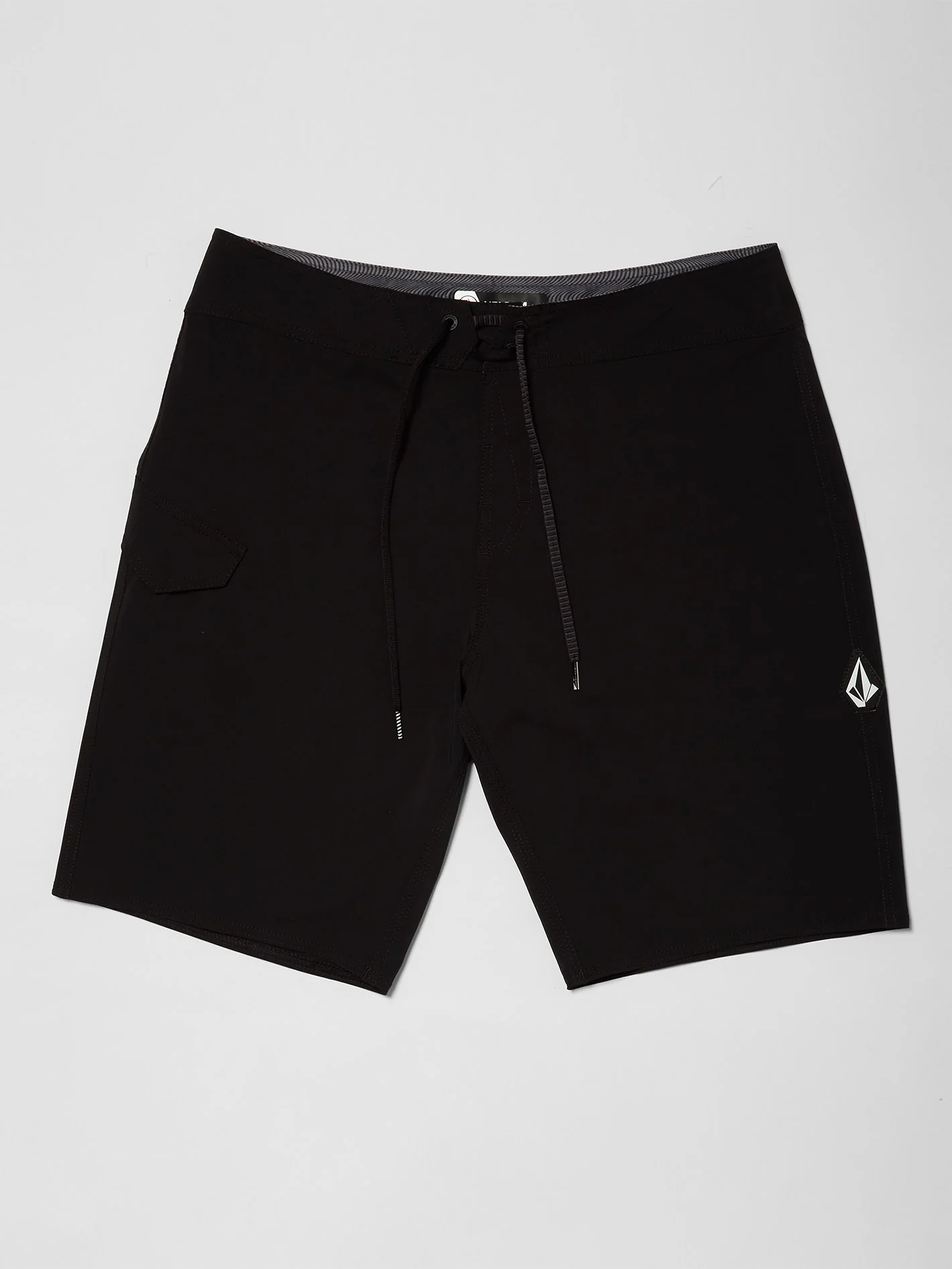 Lido Solid Mod-tech 20" Boardshort - BLACK - Image 3