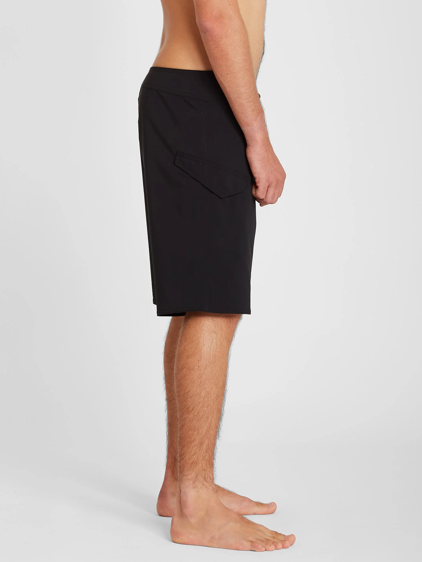 Lido Solid Mod-tech 20" Boardshort - BLACK - Image 6