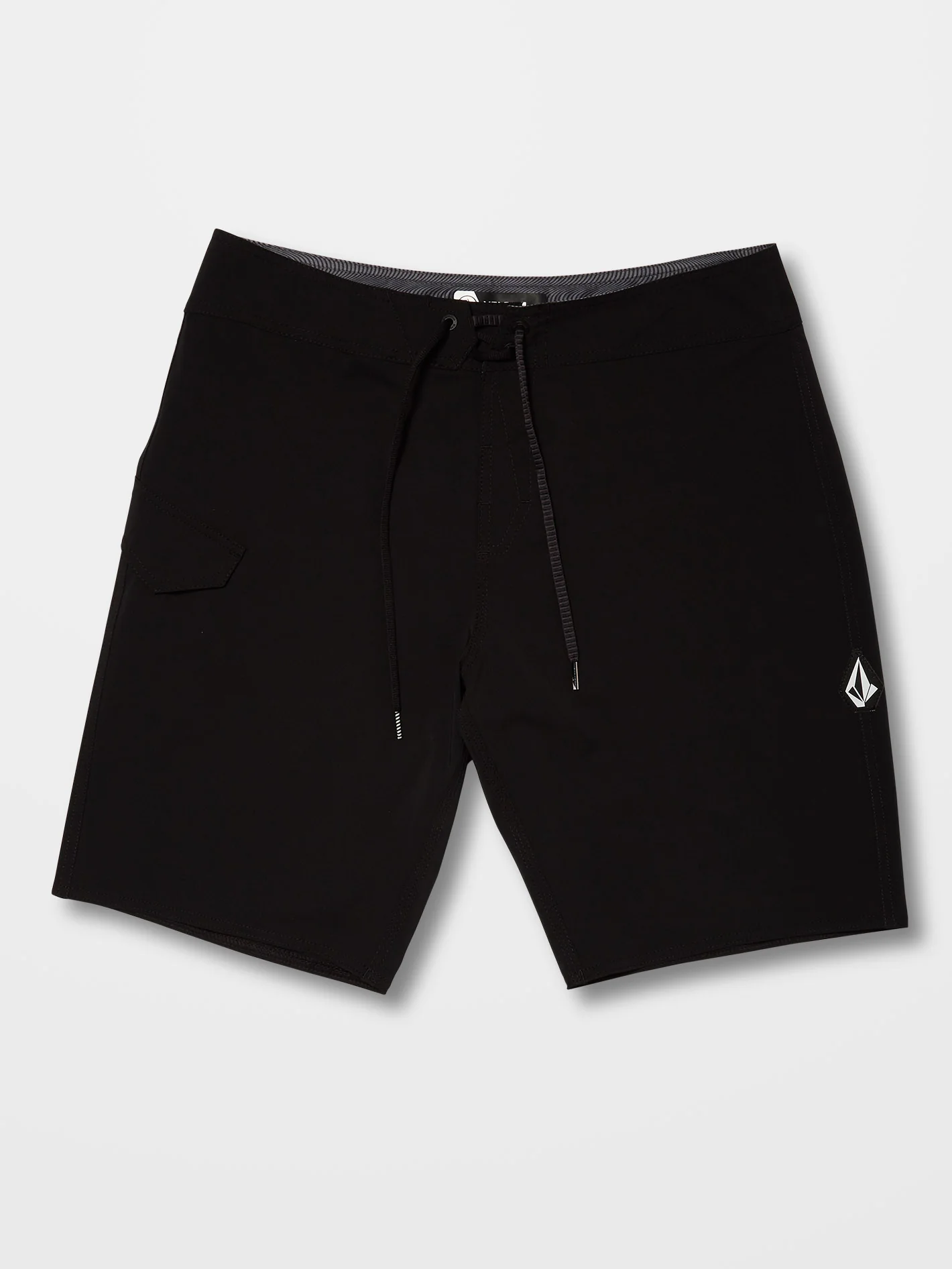 Lido Solid Mod-tech 20" Boardshort - BLACK - Image 7