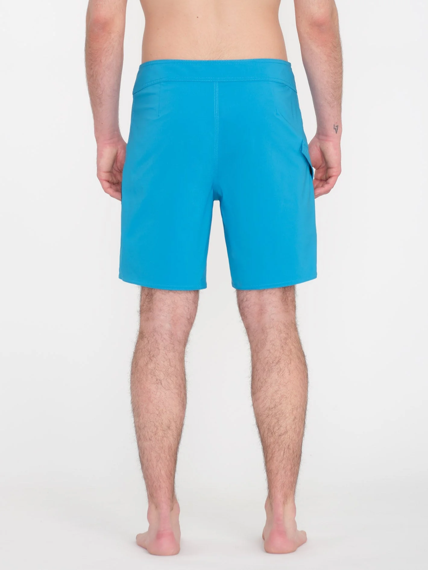 Lido Solid Mod 18" Boardshort - TIDAL BLUE - Image 2