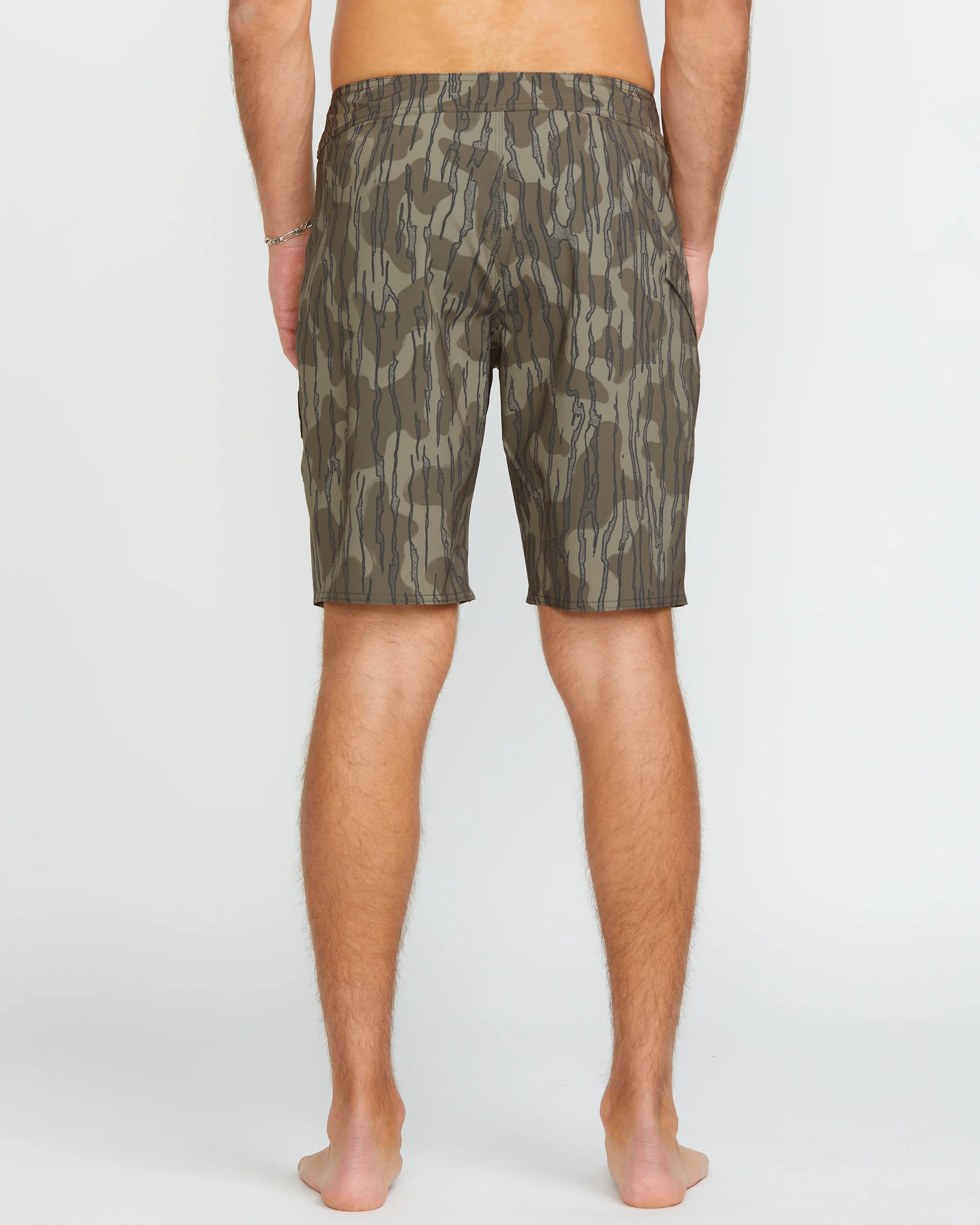 Lido Solid Mod 20" Boardshort - BRINDLE - Image 2