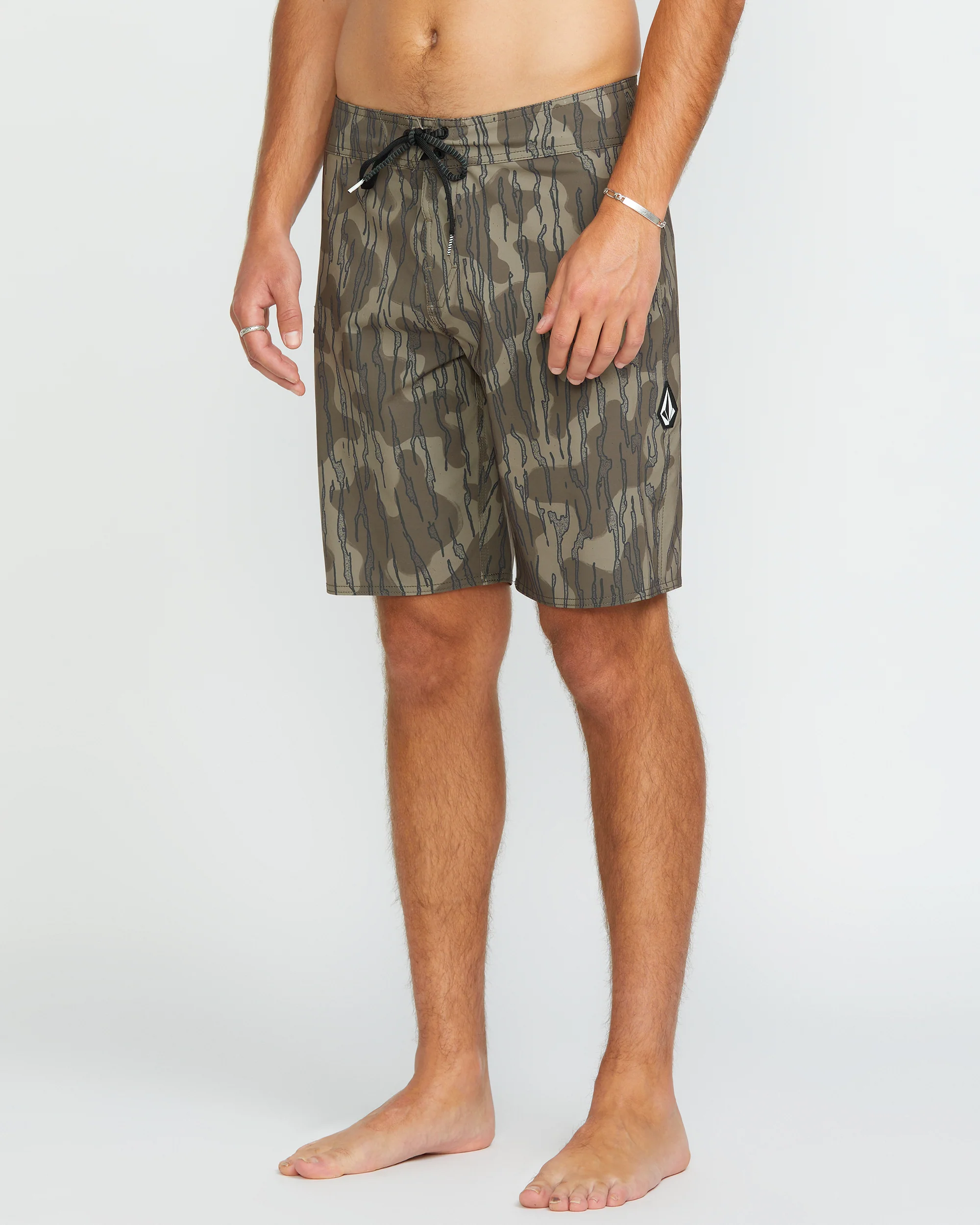 Lido Solid Mod 20" Boardshort - BRINDLE - Image 3