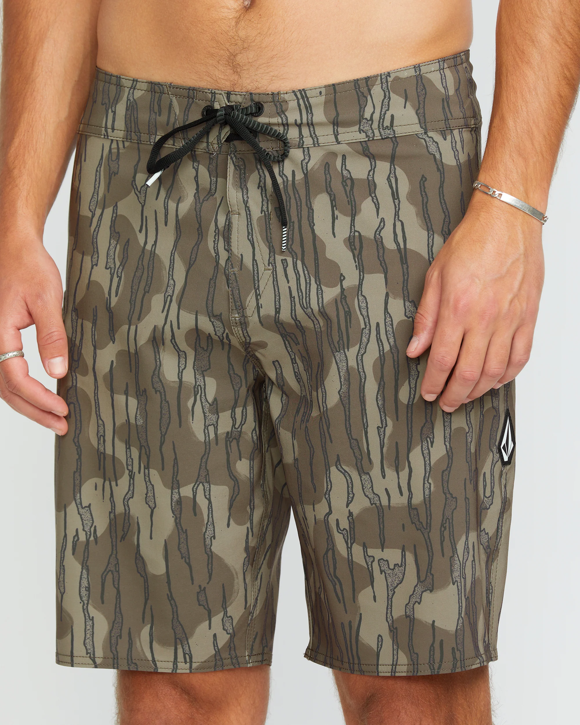 Lido Solid Mod 20" Boardshort - BRINDLE - Image 4