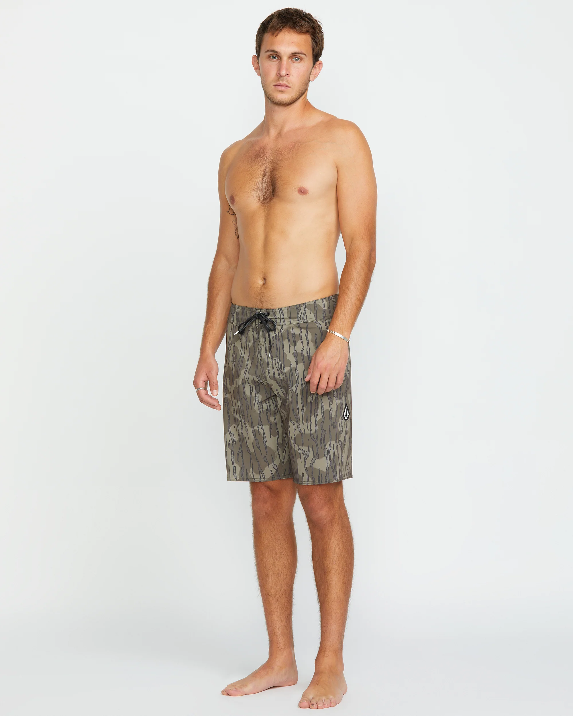 Lido Solid Mod 20" Boardshort - BRINDLE - Image 5