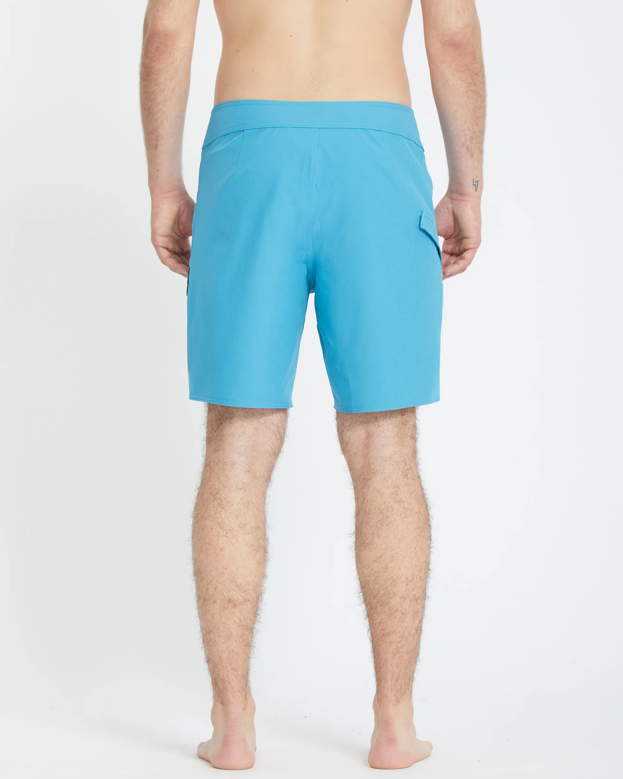 Lido Solid Mod 18" Boardshort - BAY BLUE - Image 2