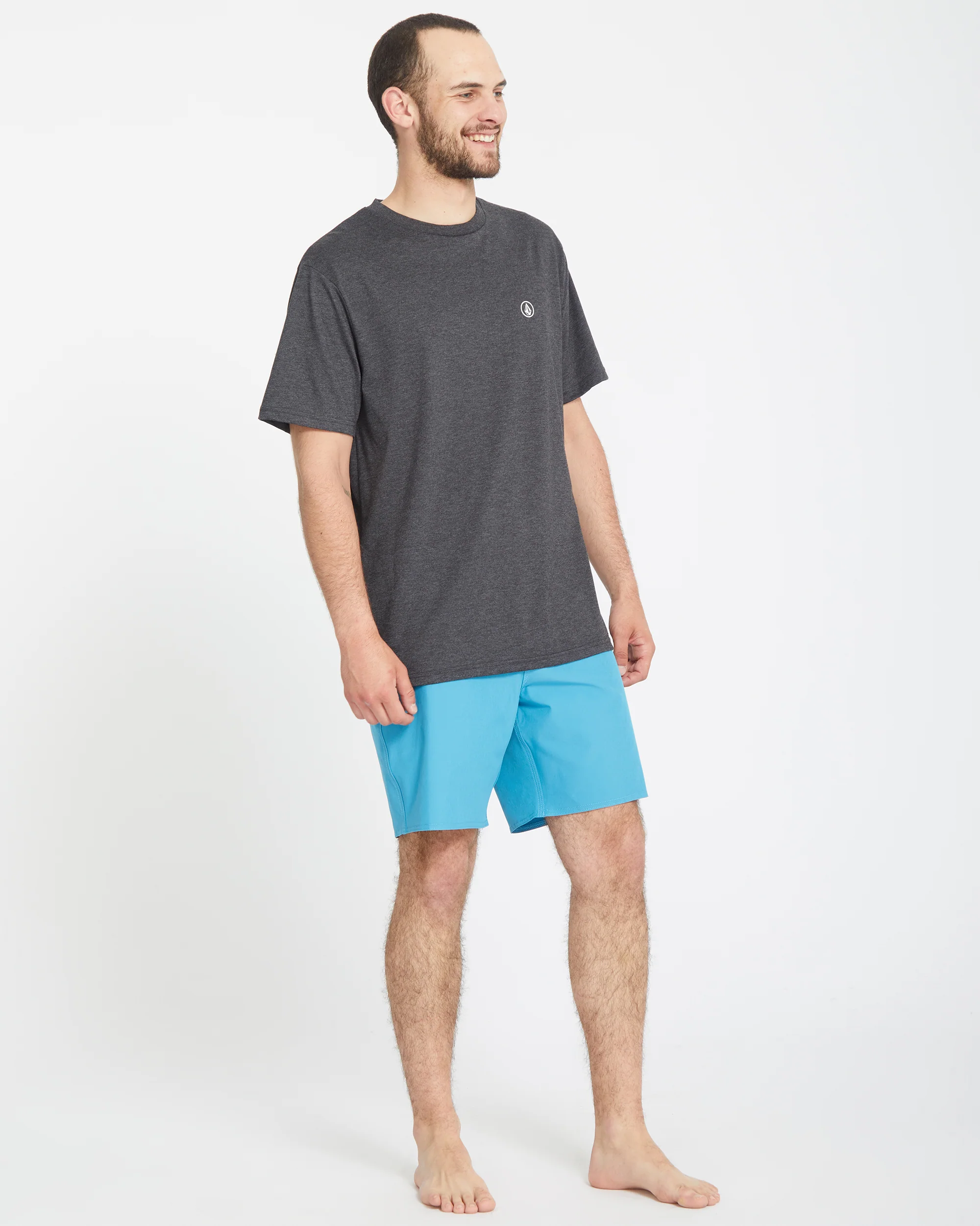 Lido Solid Mod 18" Boardshort - BAY BLUE - Image 6