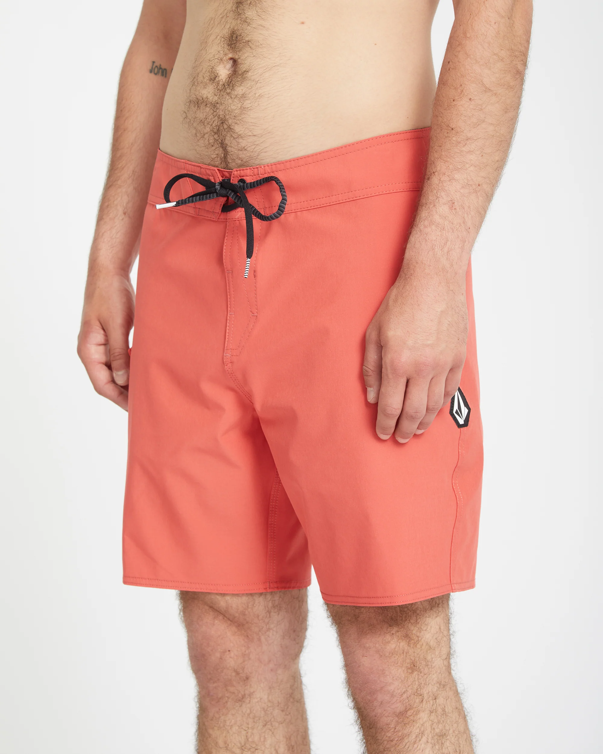 Lido Solid Mod 18" Boardshort - CRANBERRY - Image 3