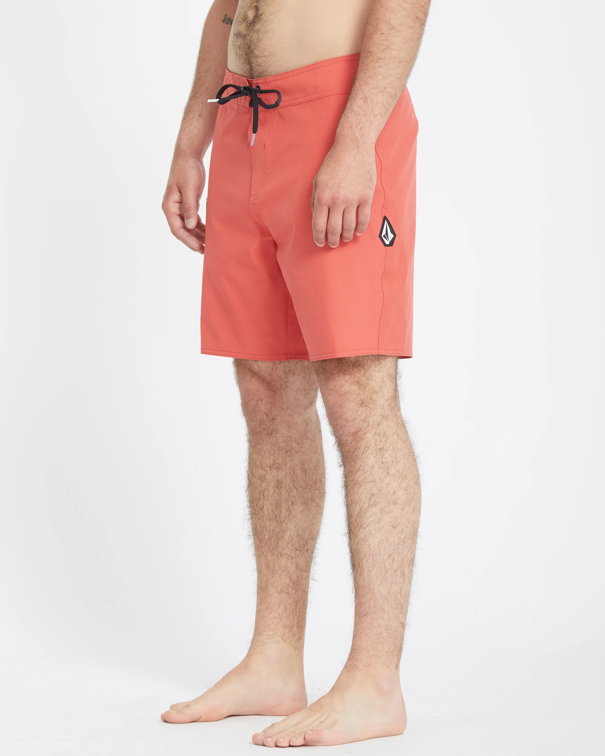 Lido Solid Mod 18" Boardshort - CRANBERRY - Image 5