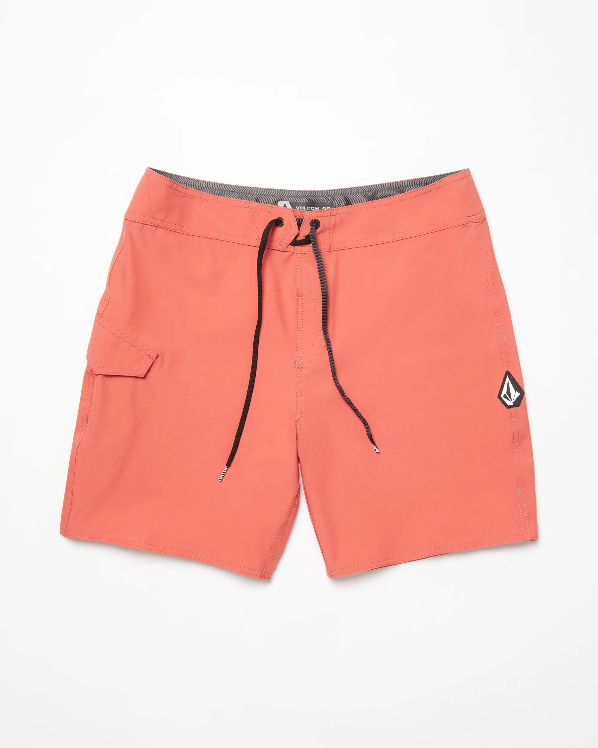 Lido Solid Mod 18" Boardshort - CRANBERRY - Image 7