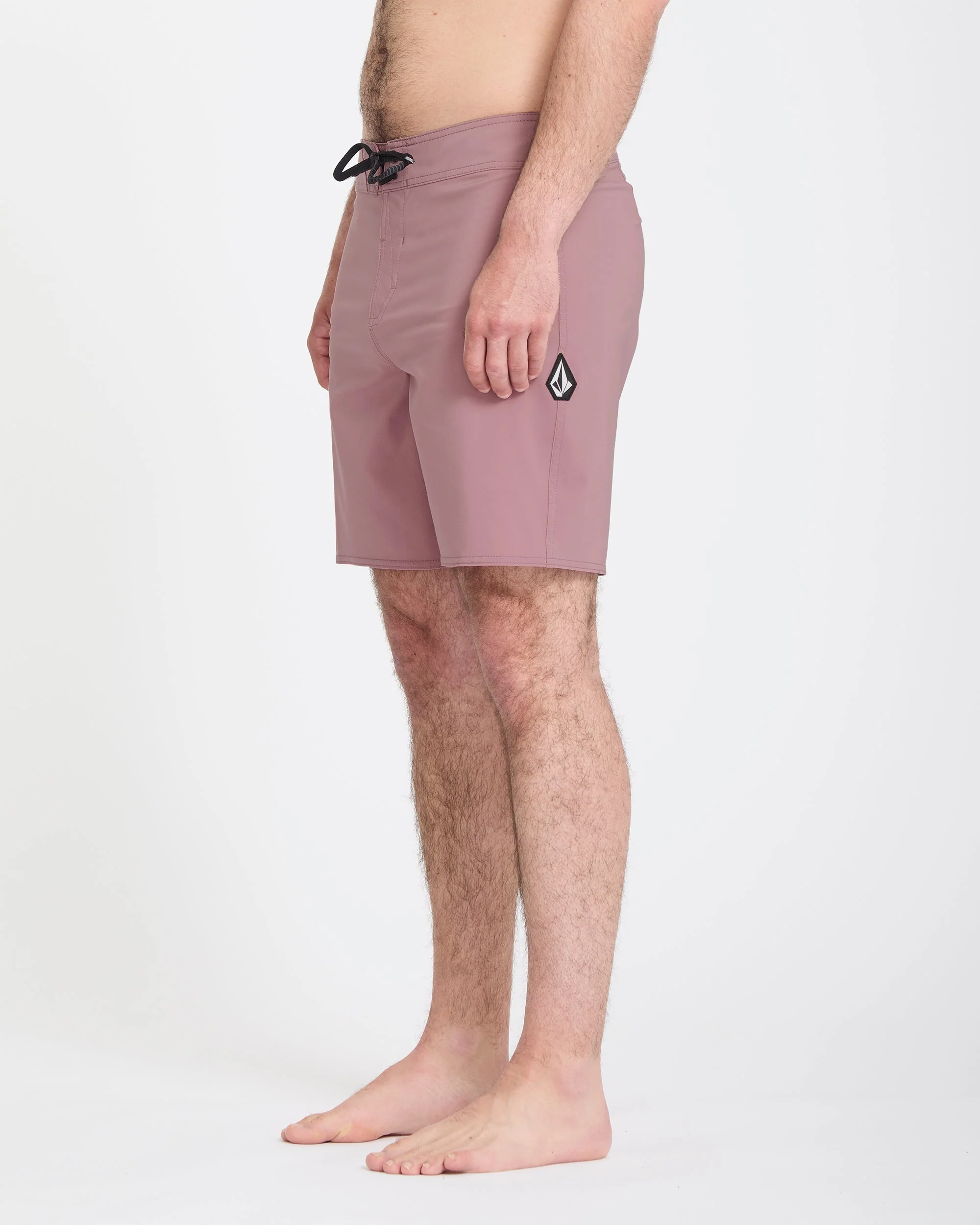 Lido Solid Mod 18" Boardshort - Stone Rose - Image 4