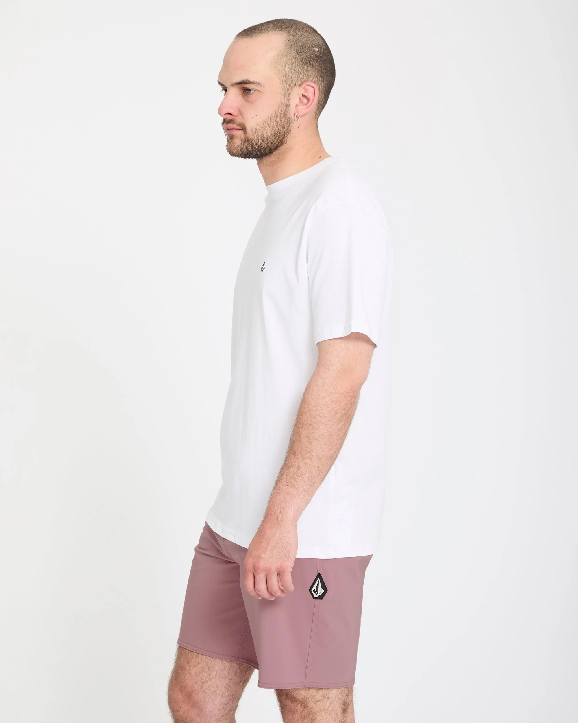 Lido Solid Mod 18" Boardshort - Stone Rose - Image 8