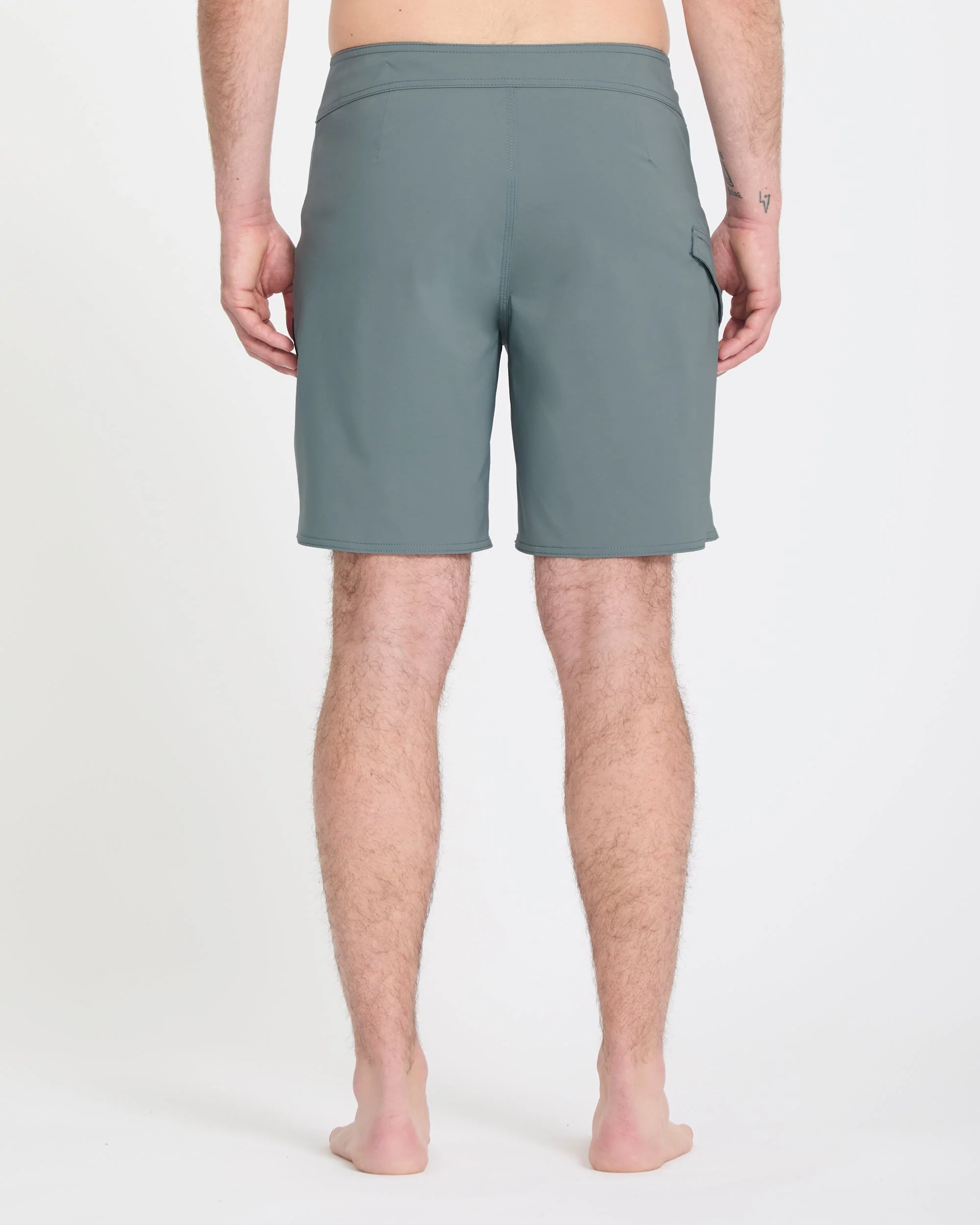 Lido Solid Mod 18" Boardshort - Tradewinds - Image 2