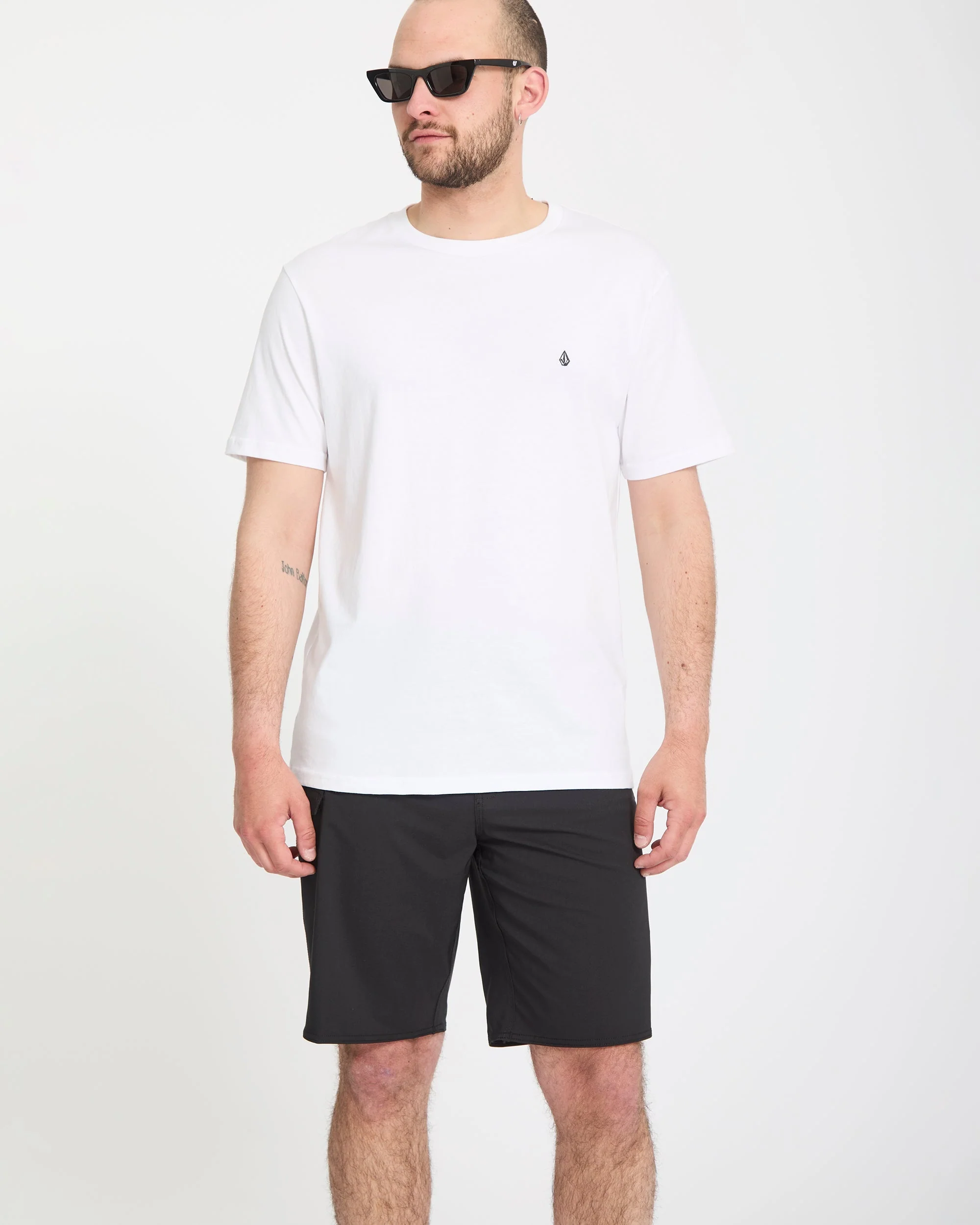 Lido Solid Mod 20" Boardshort - Black - Image 8