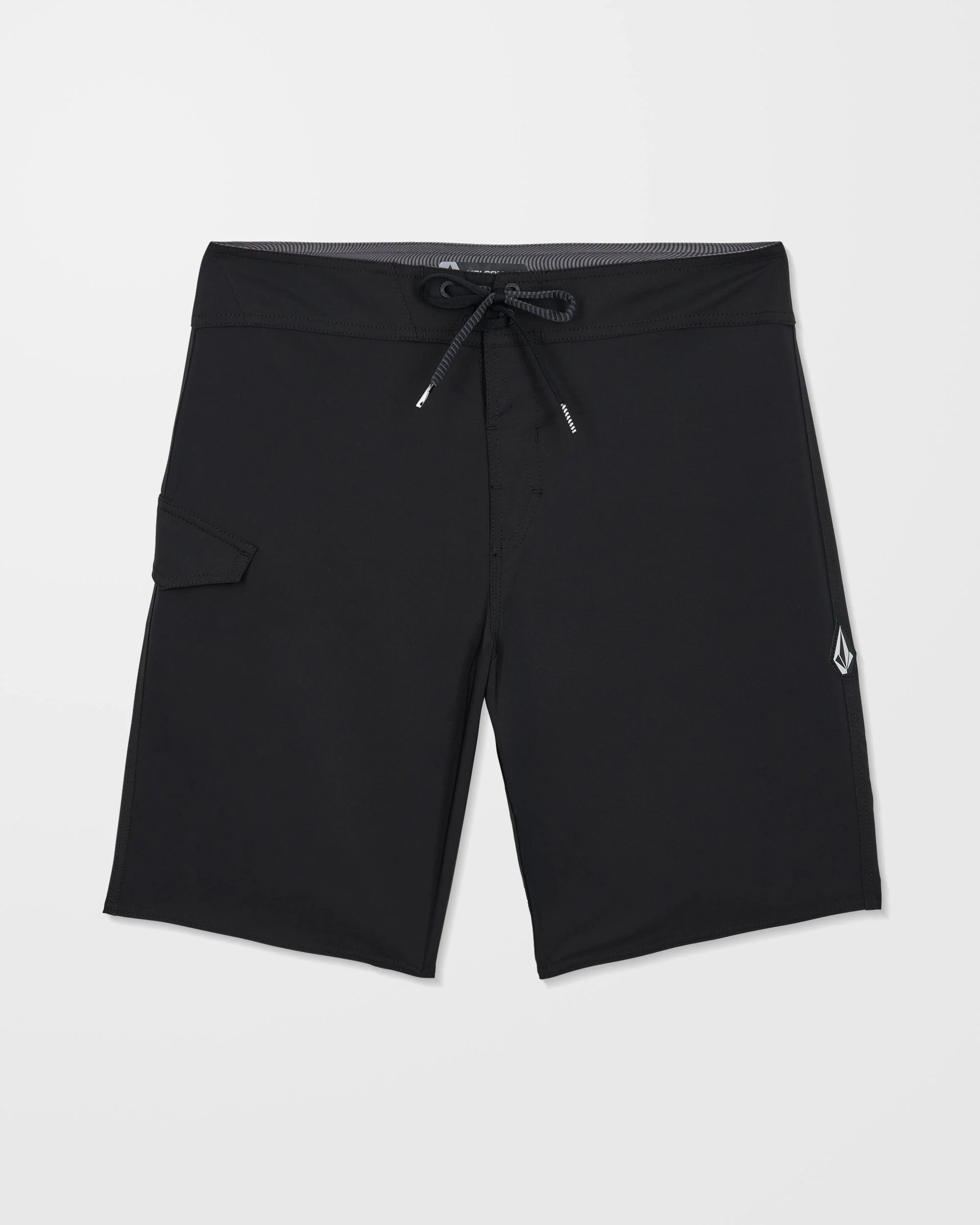 Lido Solid Mod 20" Boardshort - Black - Image 9
