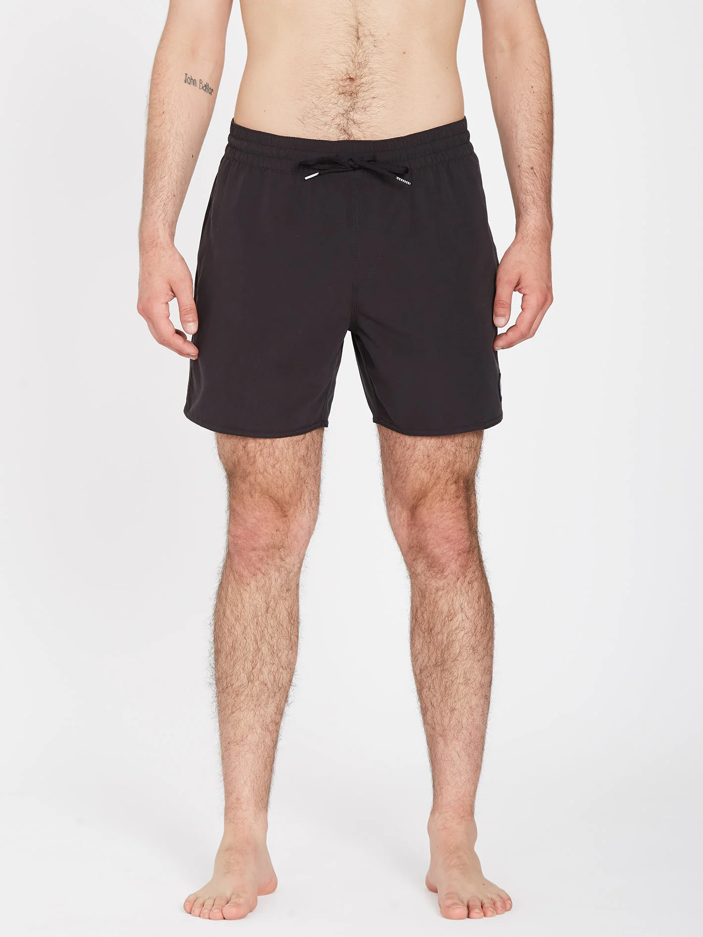 Lido Solid 16" Trunk - BLACK - Image 3