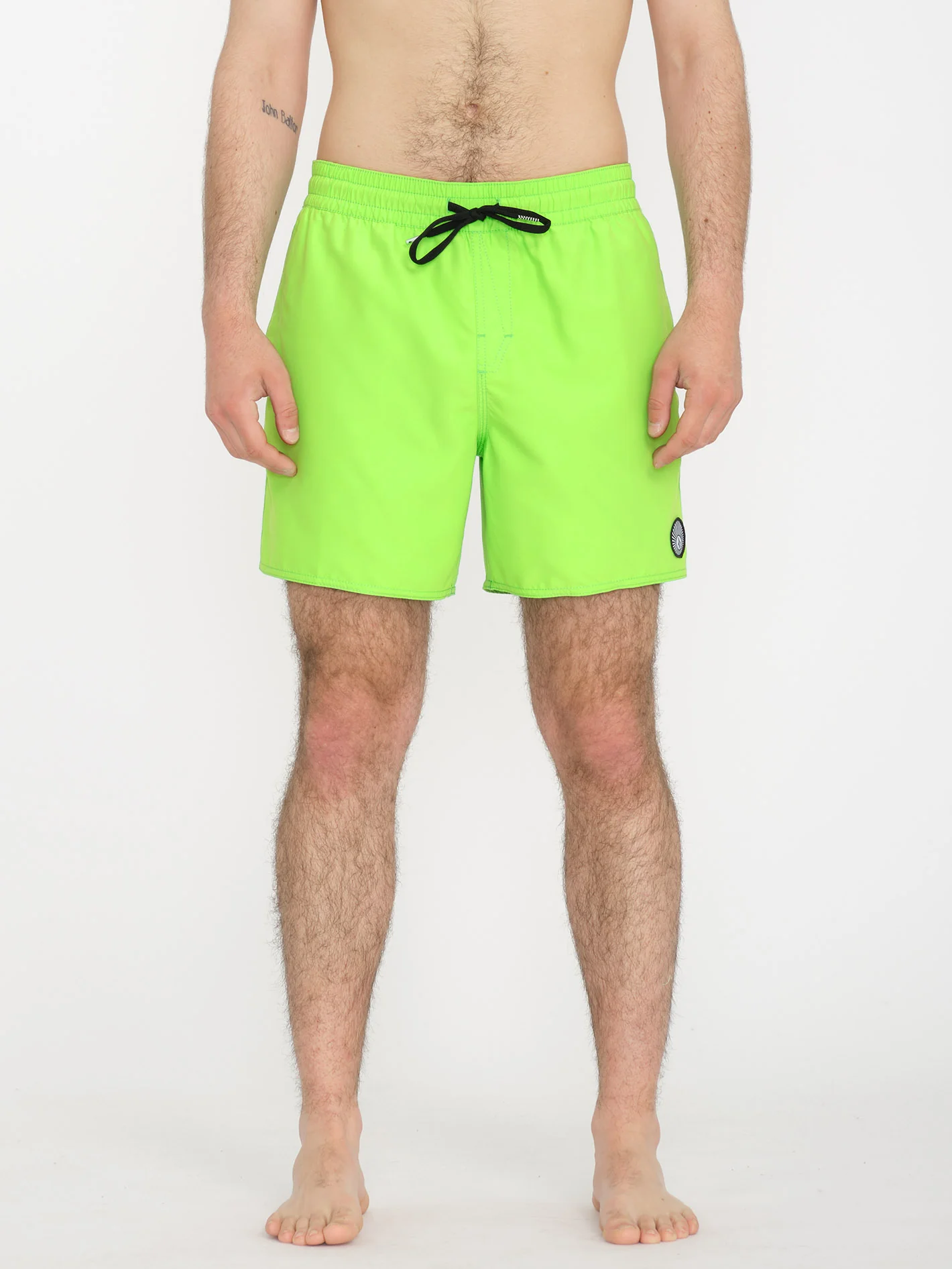 Lido Solid Trunk 16" Boardshort - ELECTRIC GREEN