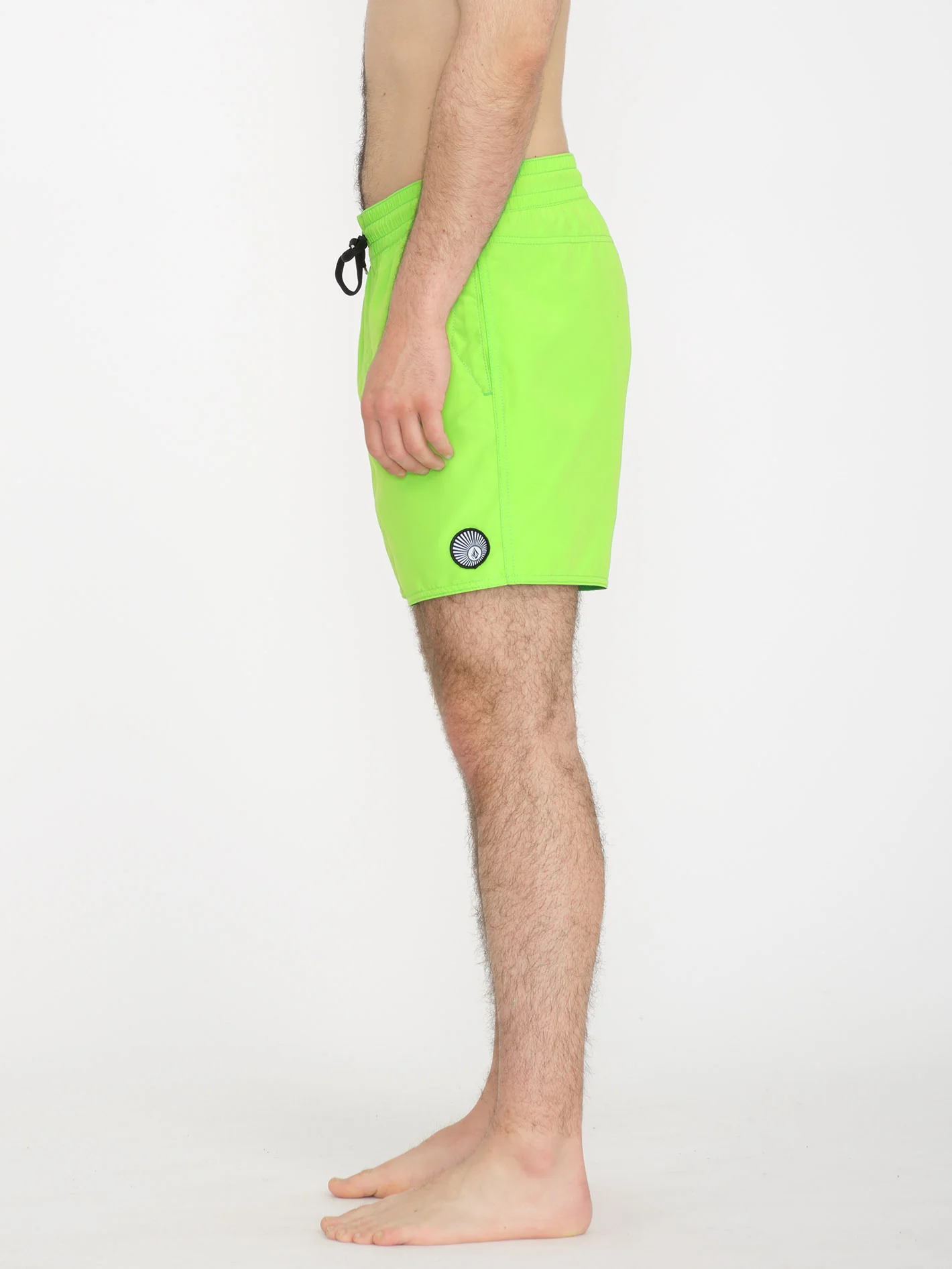 Lido Solid Trunk 16" Boardshort - ELECTRIC GREEN - Image 3