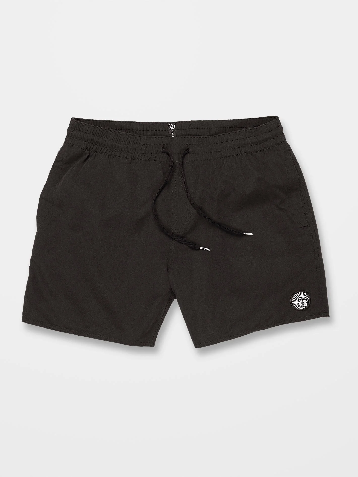 Lido Solid Trunk 16" Boardshort - BLACK - Image 5