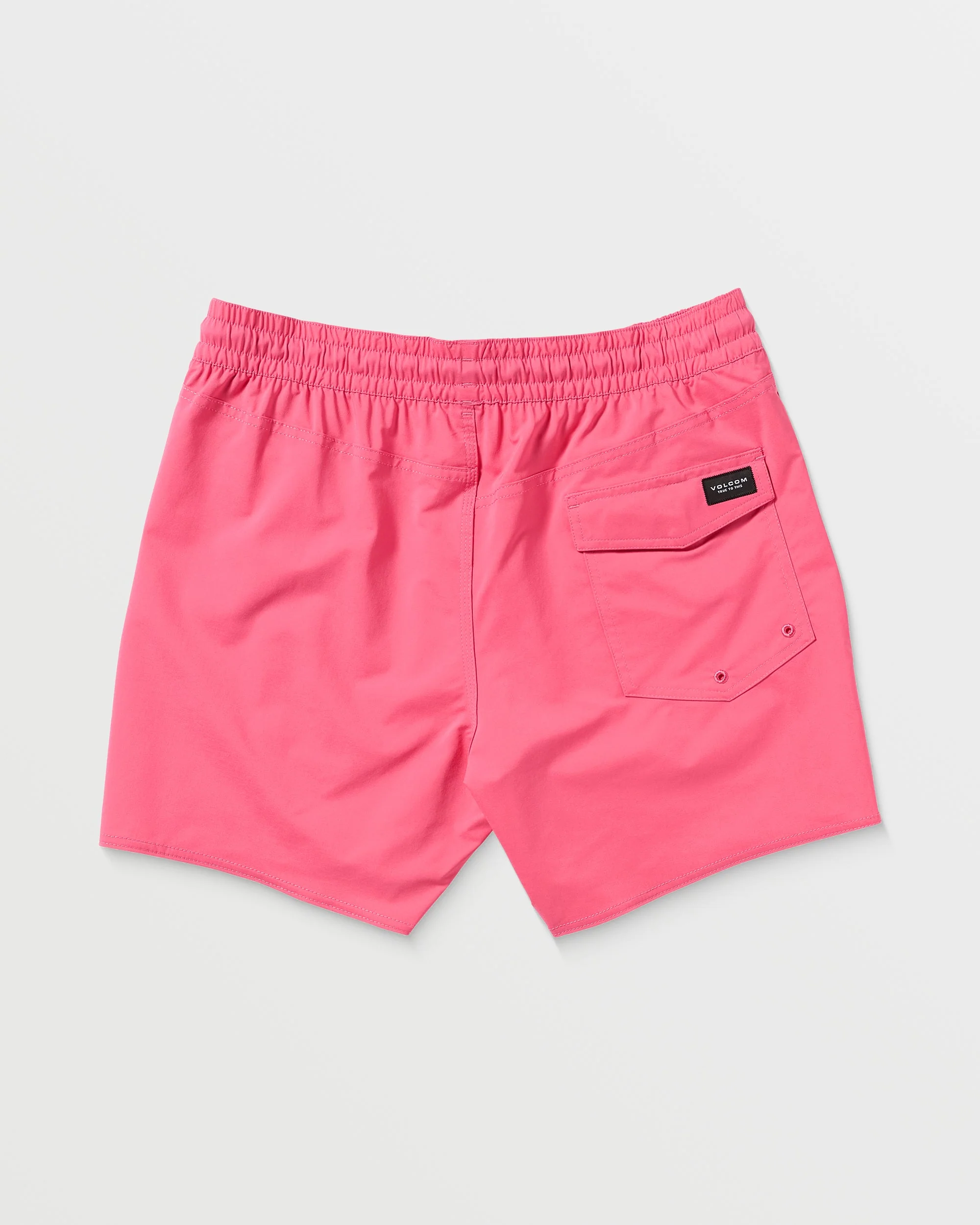 Lido Solid Trunk 16" Boardshort - NEON PINK - Image 5