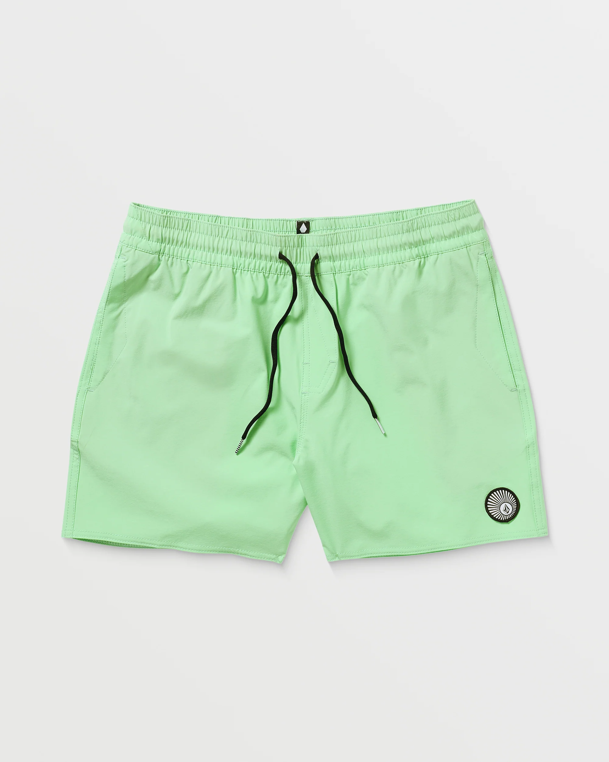 Lido Solid Trunk 16" Boardshort - Jade Cream - Image 7