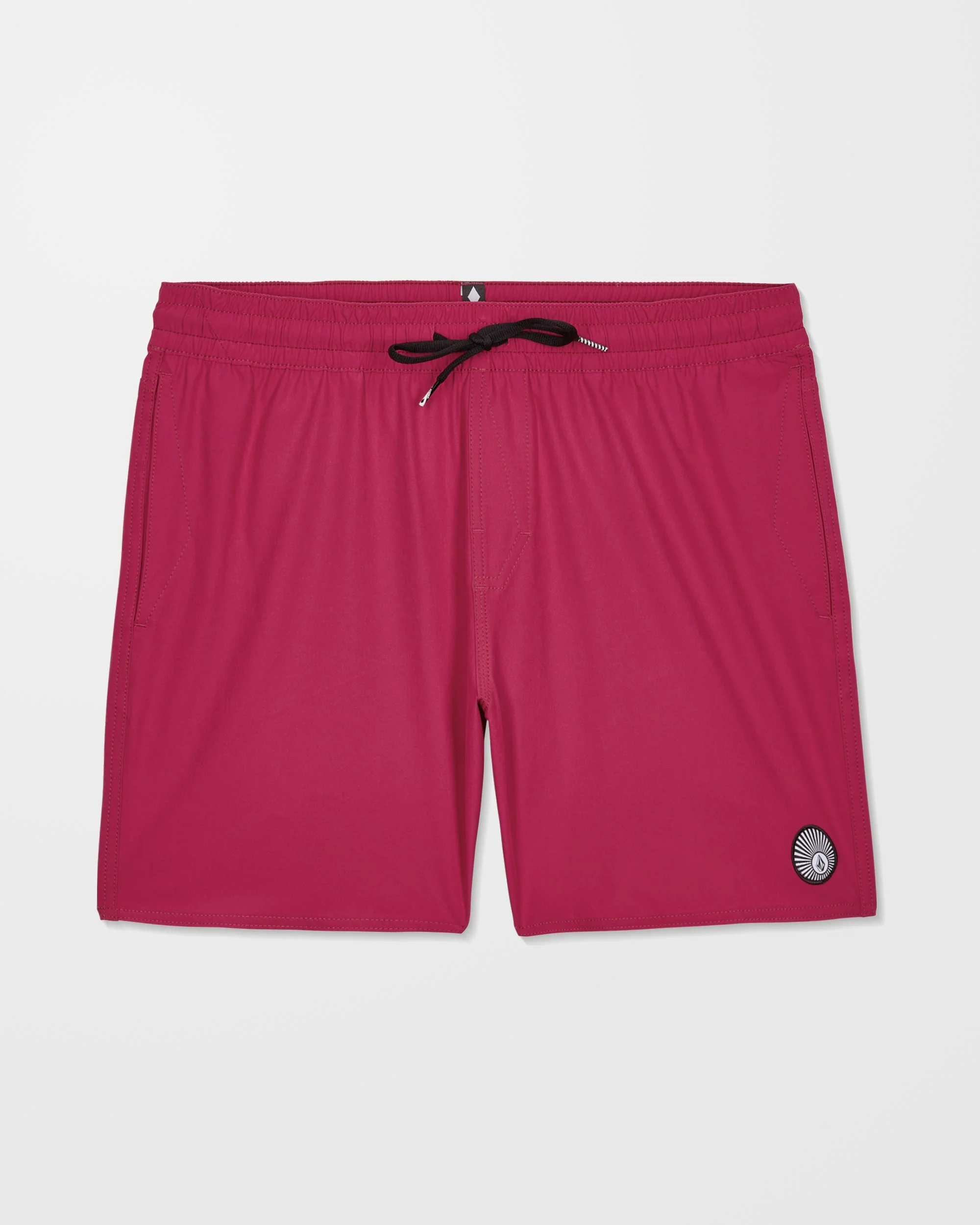 Lido Solid Trunk 16" Boardshort - Sangria - Image 8