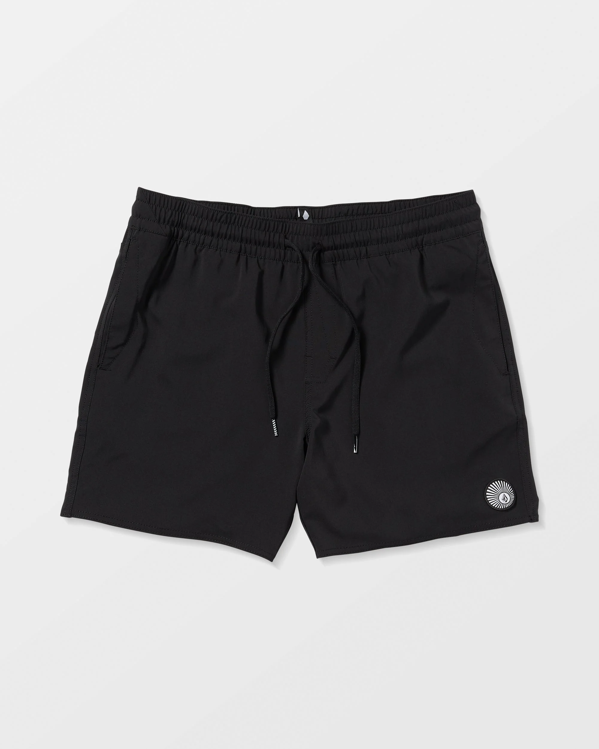 Lido Solid Trunk 16" Boardshort - Black - Image 7