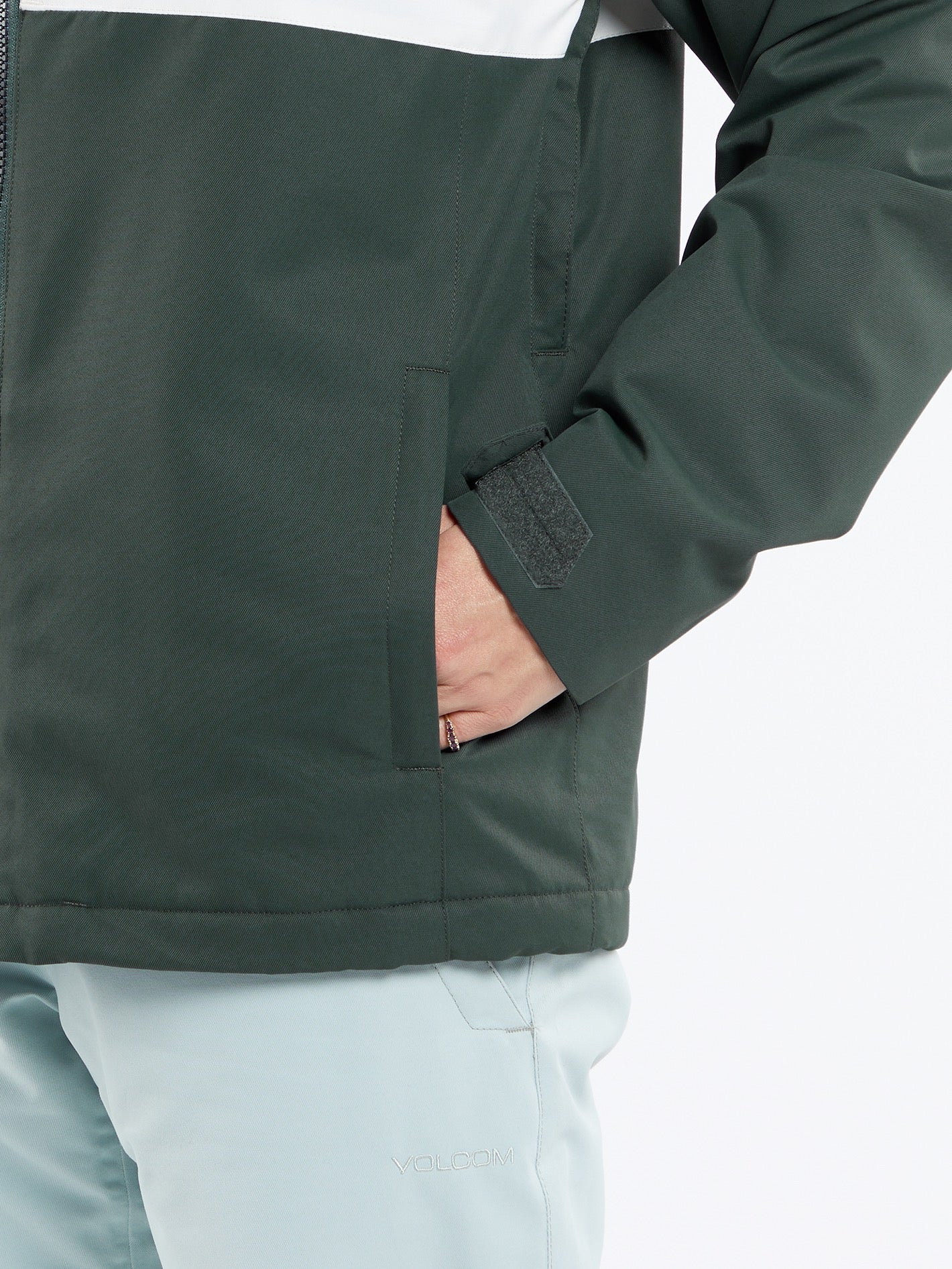 Lindy Insulated Jacket - EUCALYPTUS - Image 4