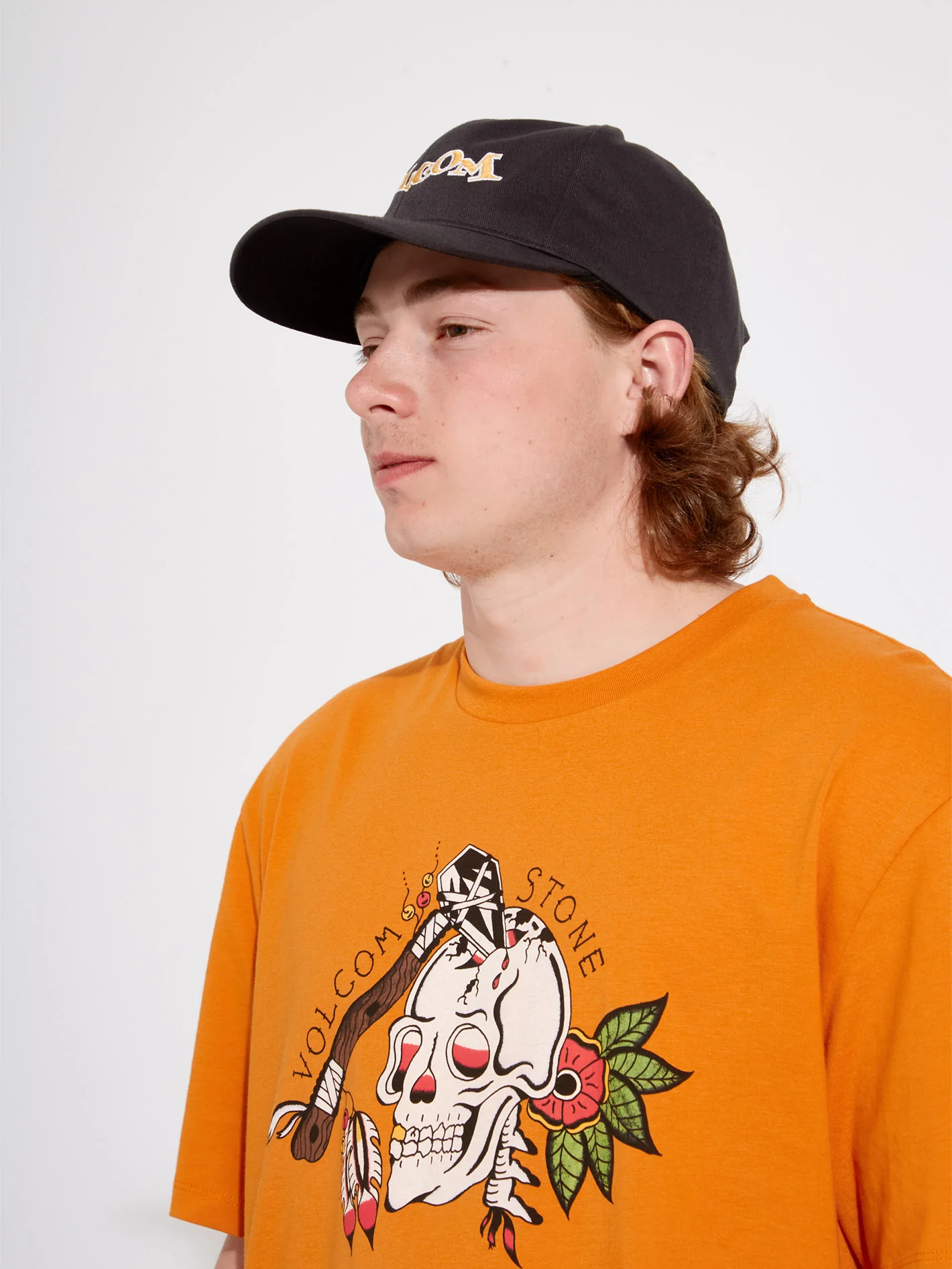Lintell T-shirt - SAFFRON - Image 5