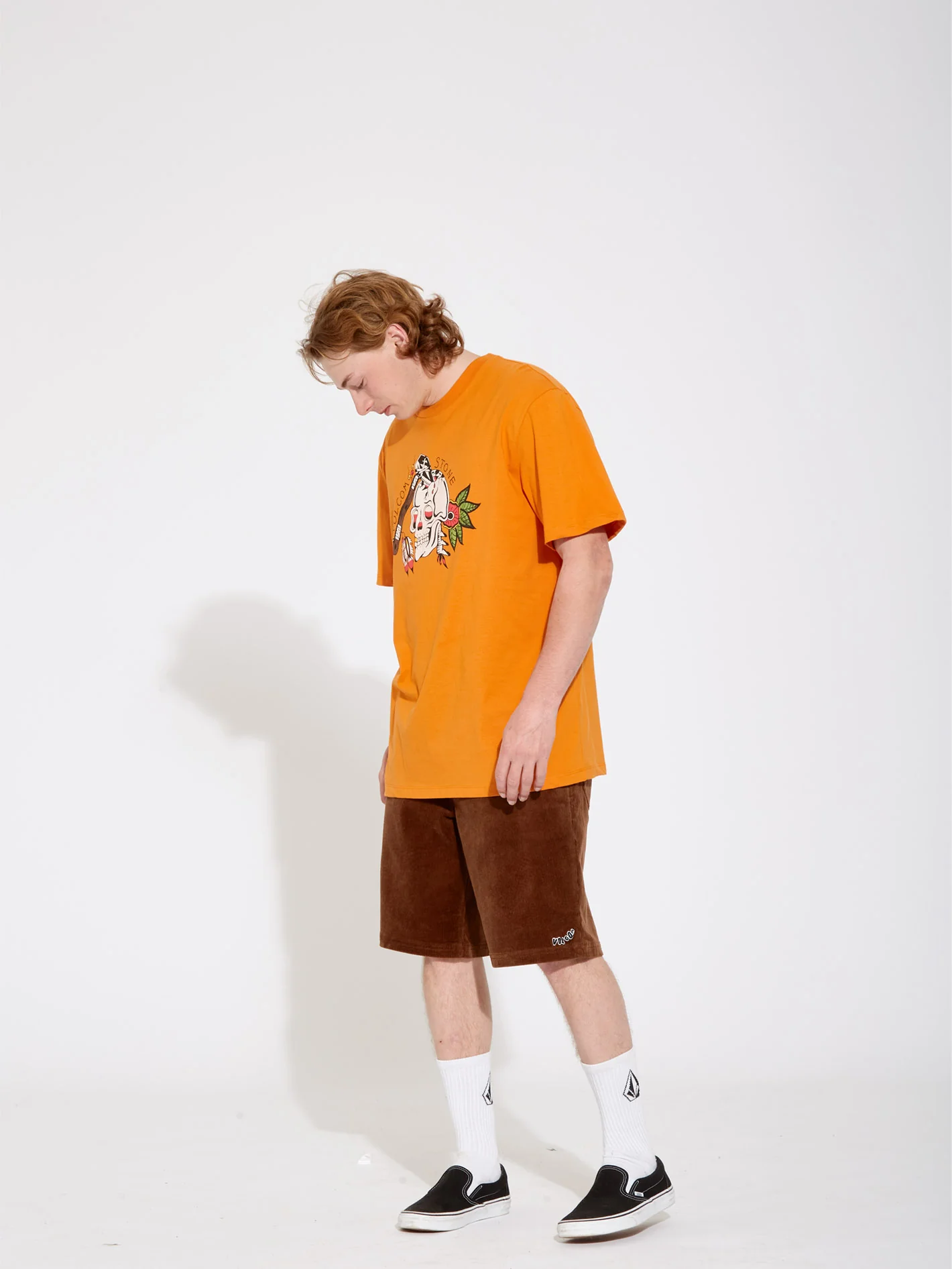 Lintell T-shirt - SAFFRON - Image 8