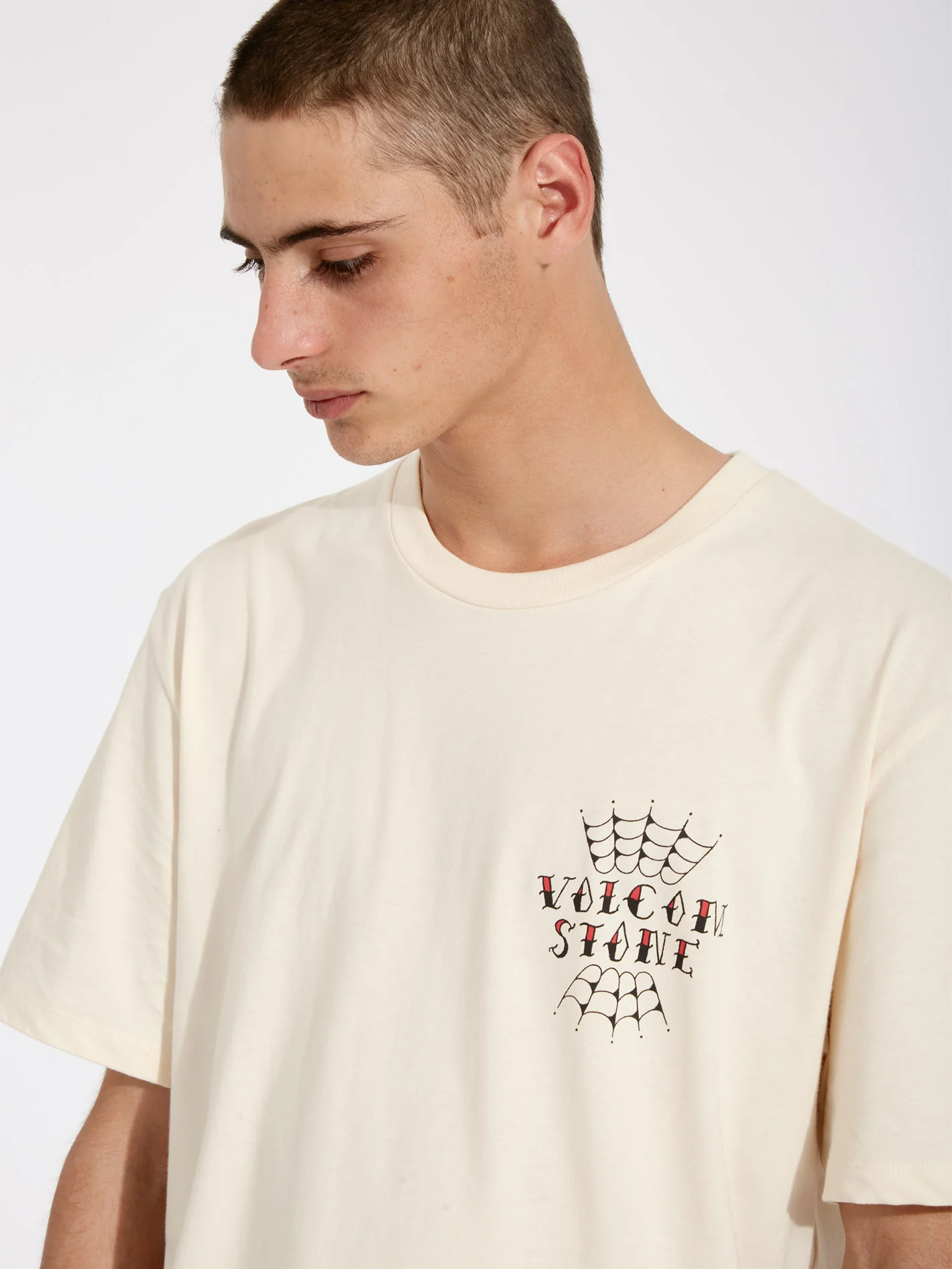 Harry Lintell T-shirt - WHITECAP GREY - Image 9