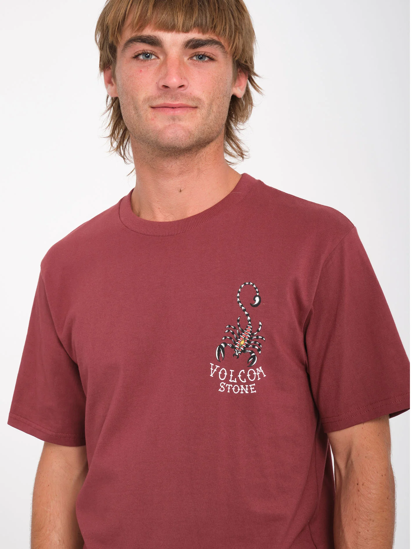 Lintell Classic T-Shirt - Merlot - Image 3